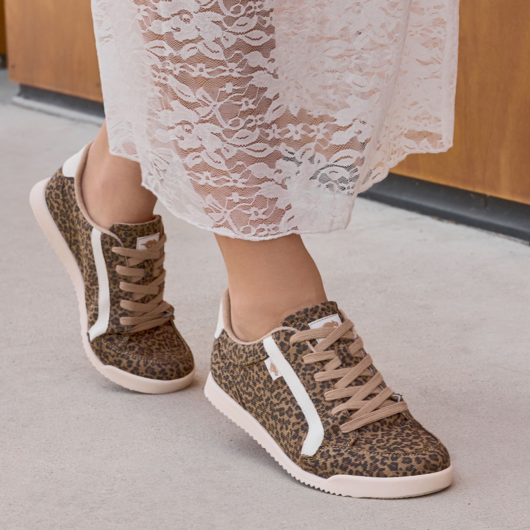Bolt Leopard Print Sneaker - Image 2