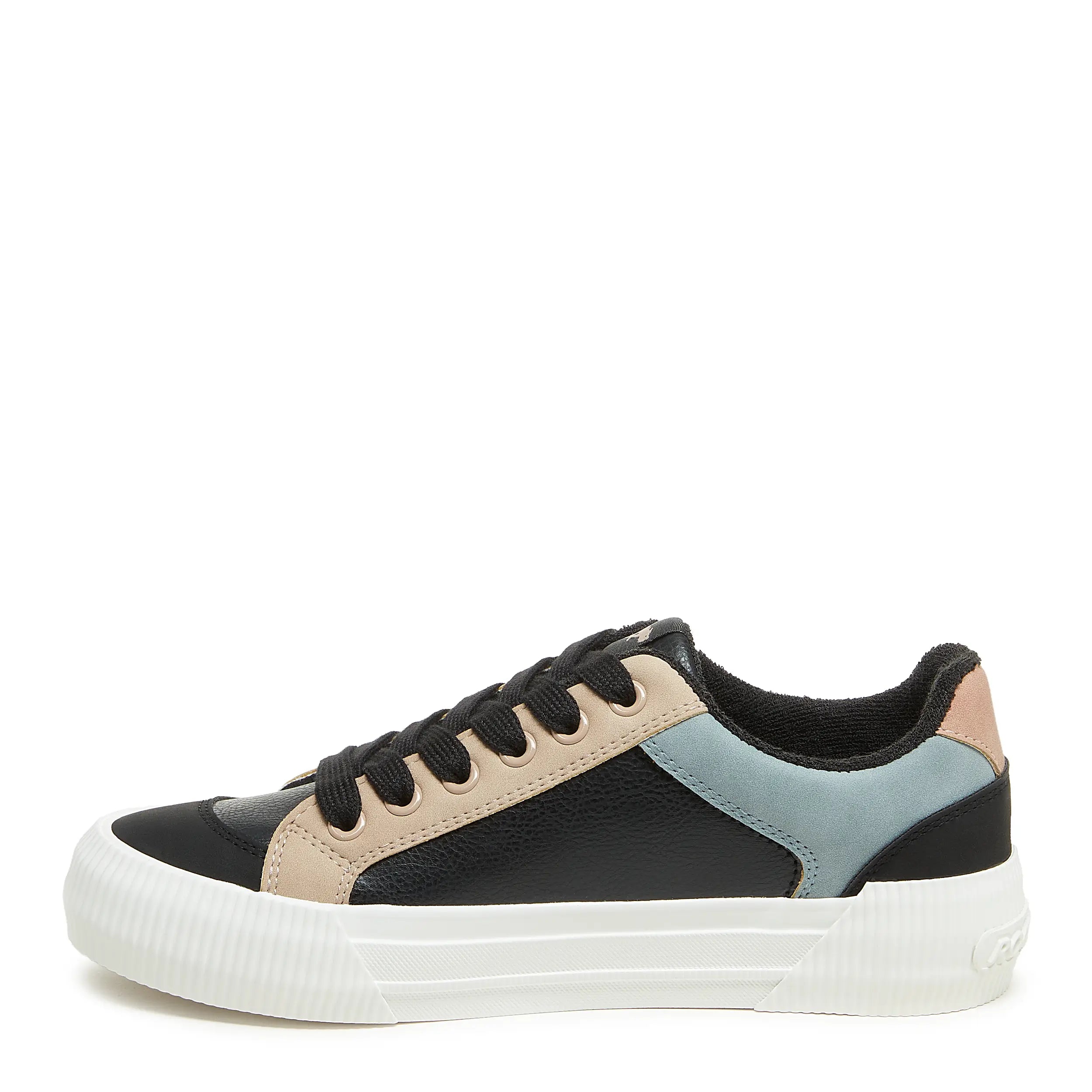 Cheery Black Color Block Sneaker - Image 6