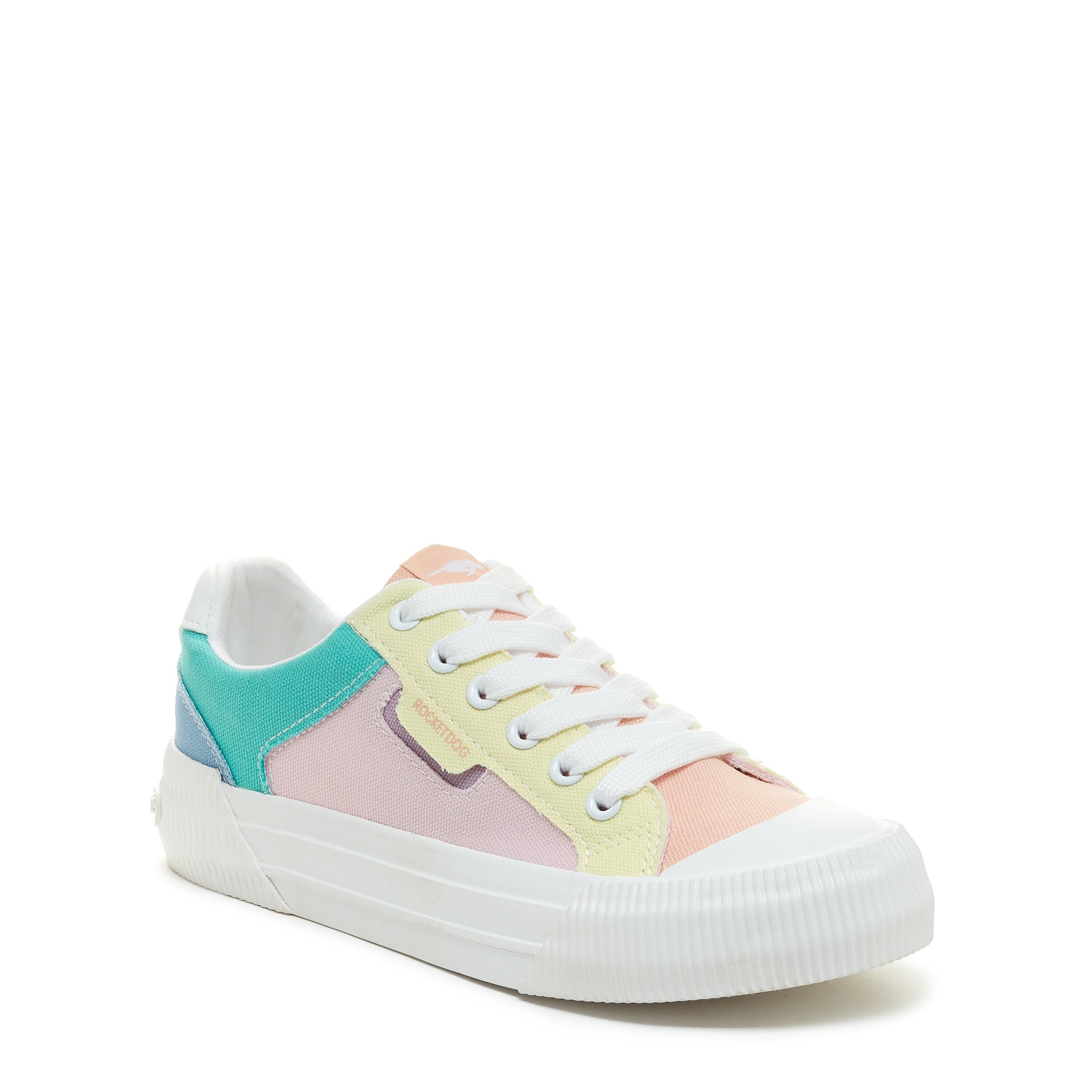 Cheery Pastel Color Block Sneaker - Image 4