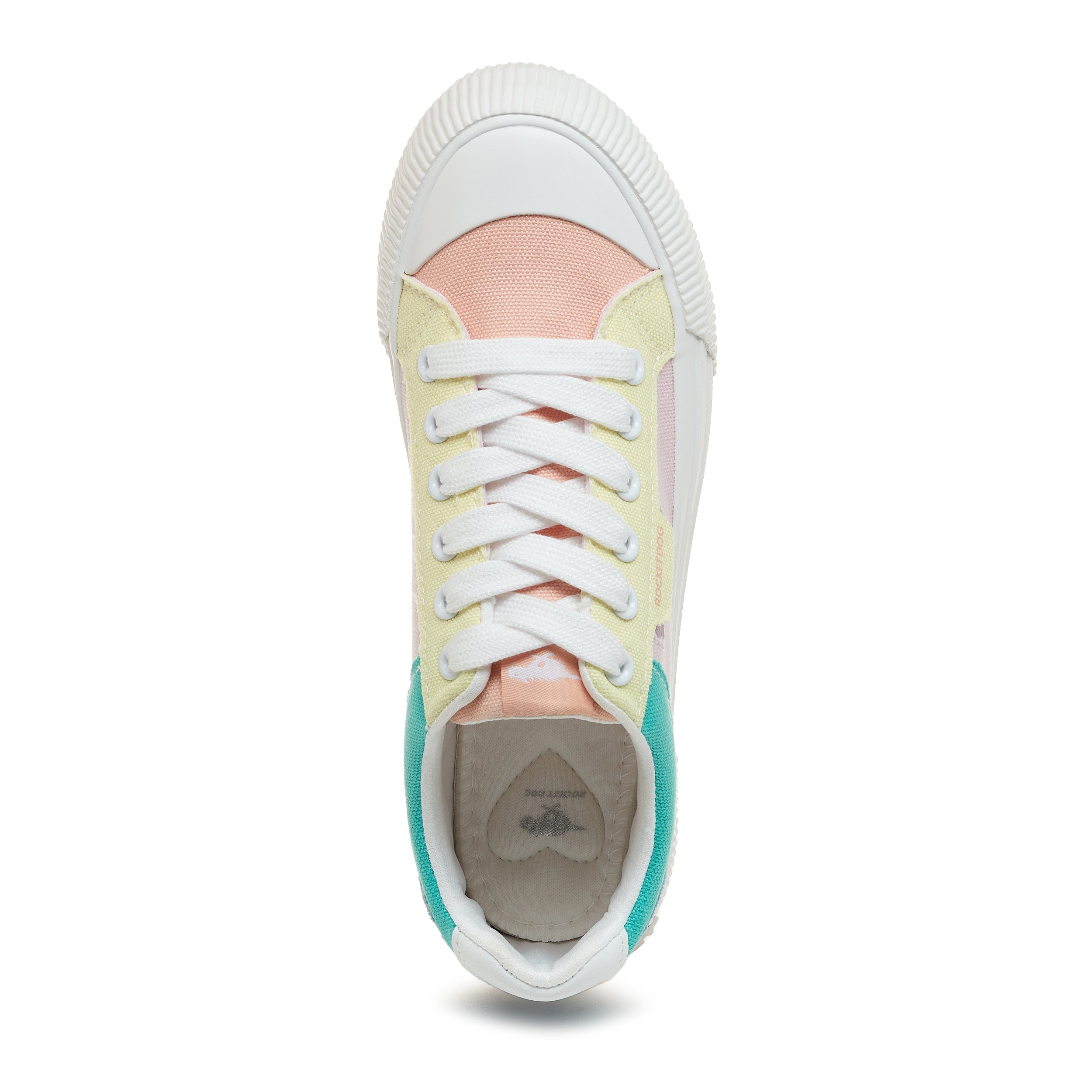 Cheery Pastel Color Block Sneaker - Image 3