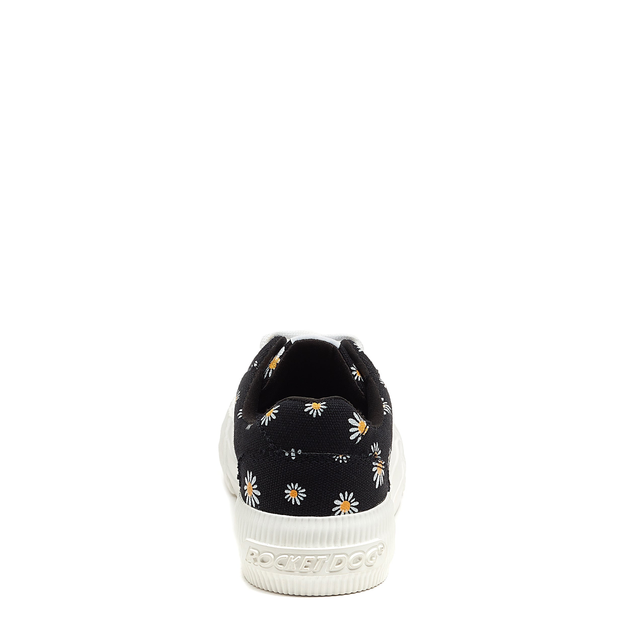 Cheery Daisy Print Black Sneaker - Image 4