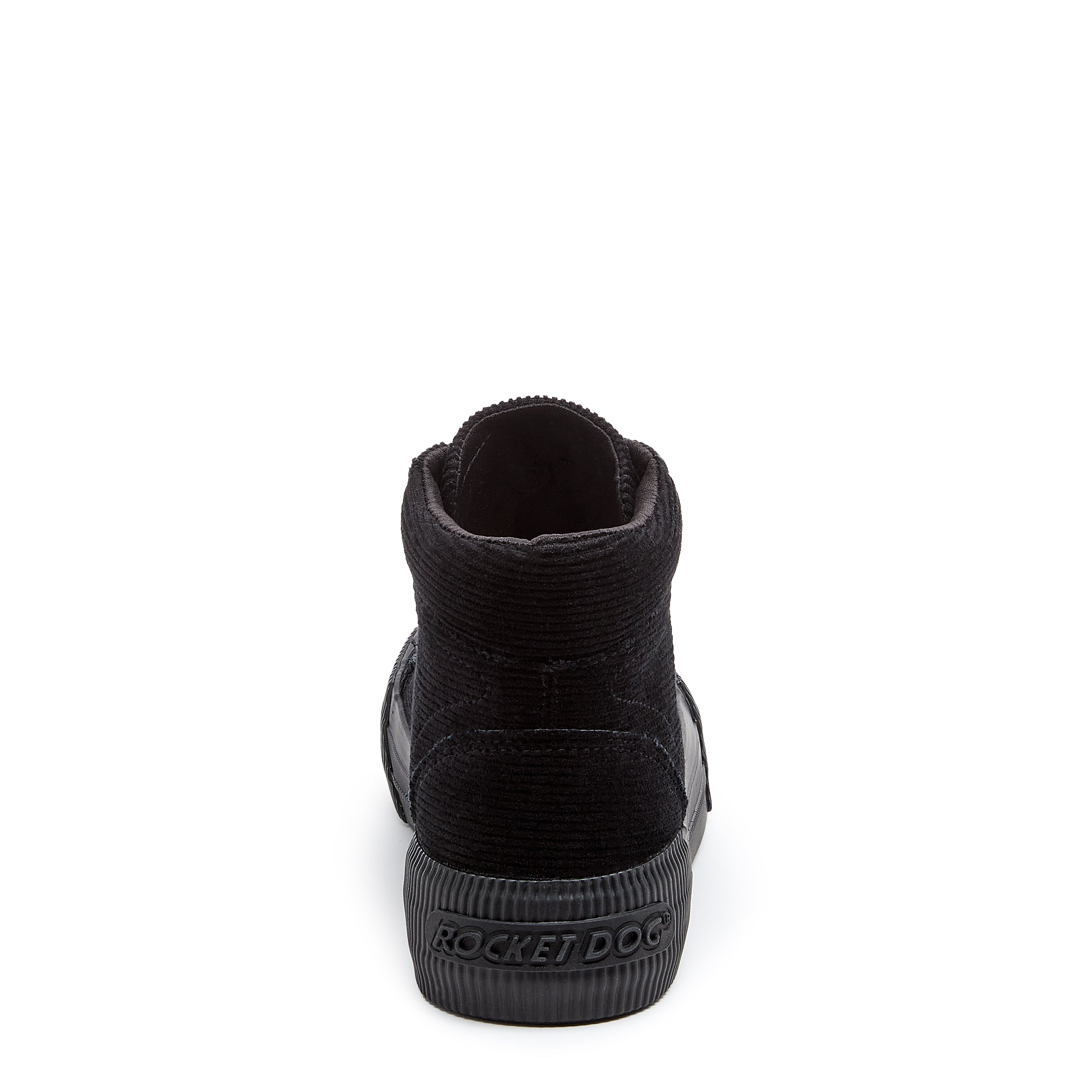 Cheery Black Corduroy High Top Sneaker - Image 5