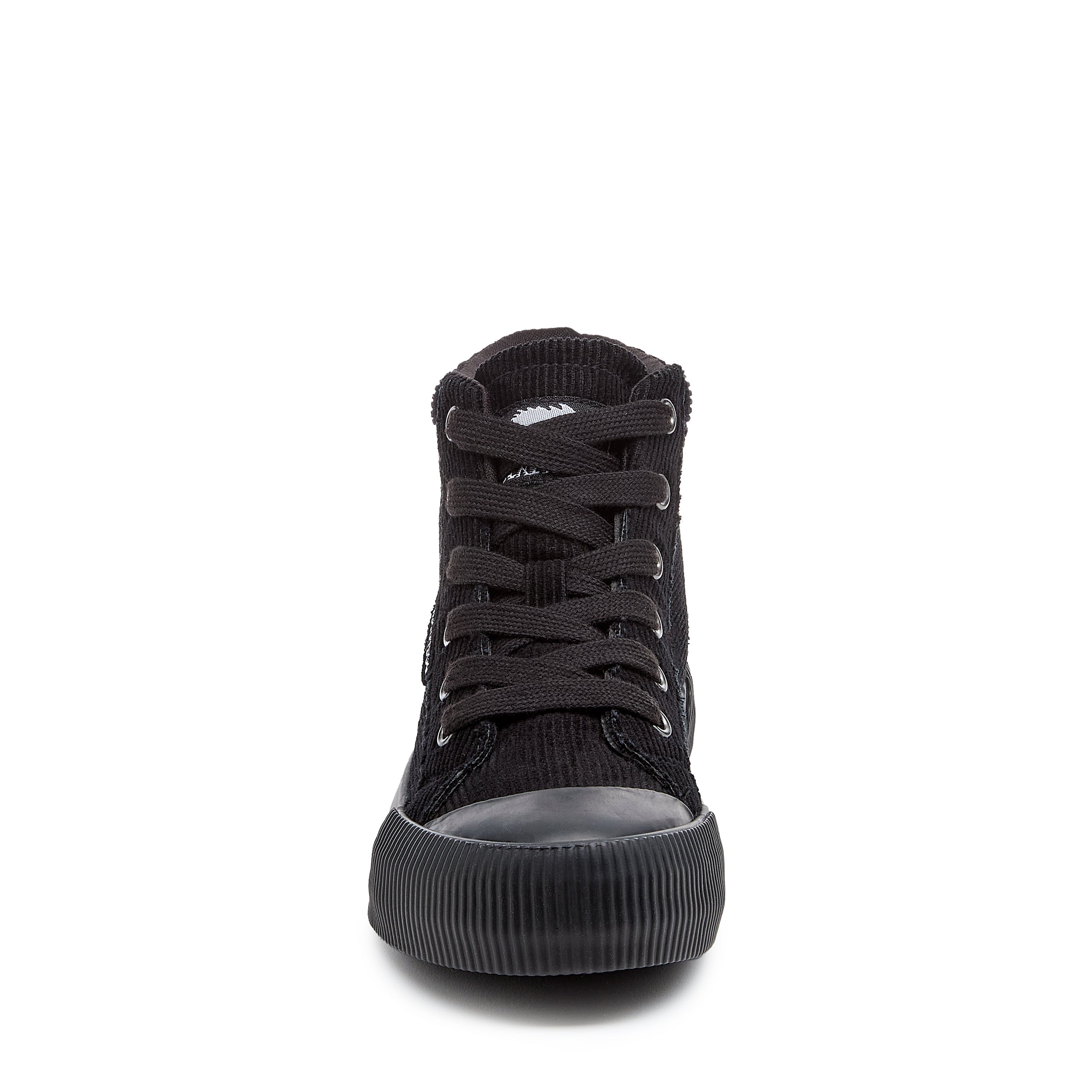 Cheery Black Corduroy High Top Sneaker - Image 6