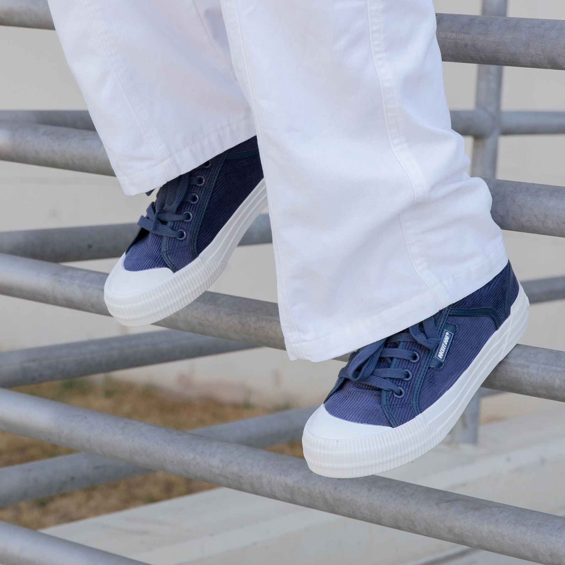 Cheery Slate Corduroy Sneaker - Image 2