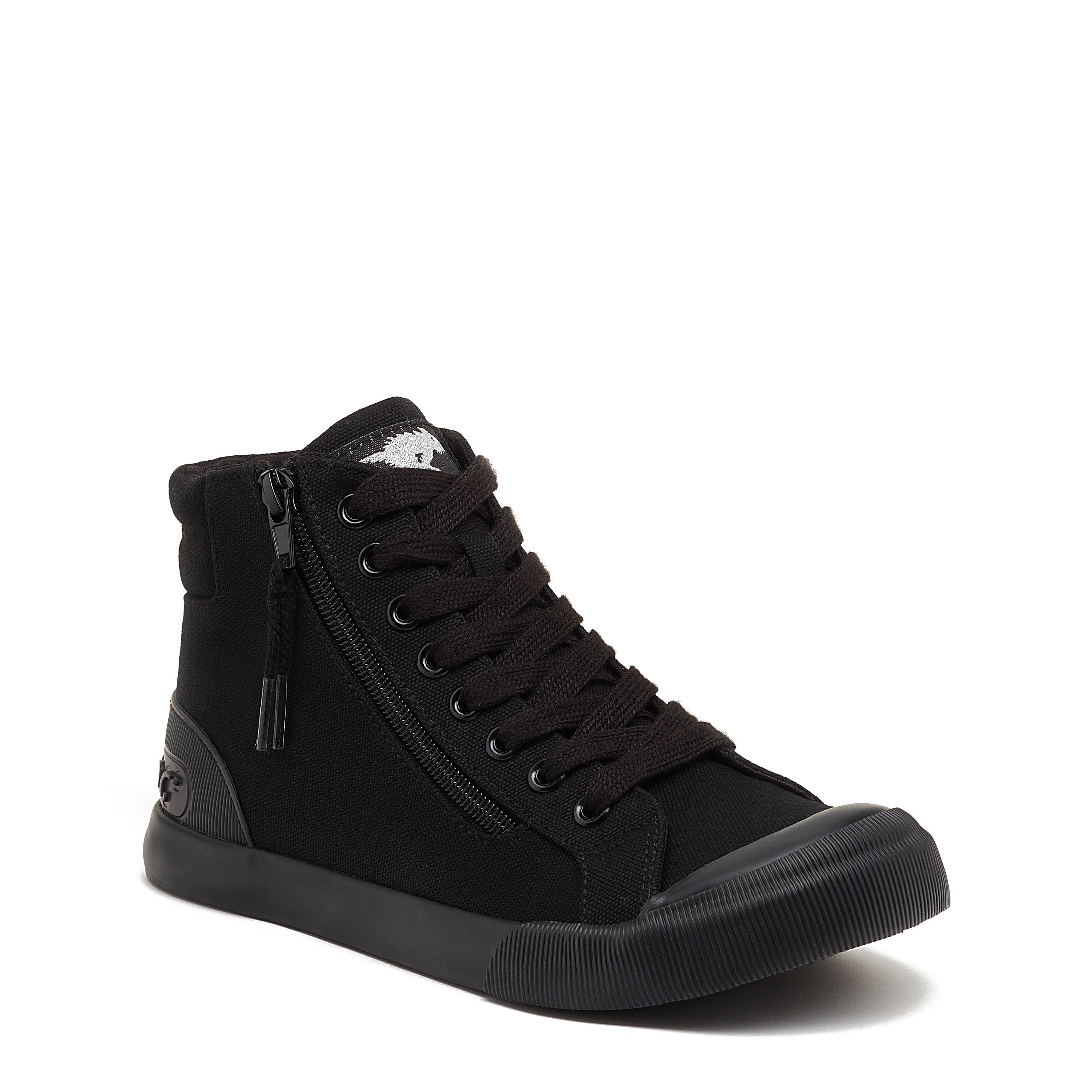 Jazzin All Black High Top Sneaker - Image 3