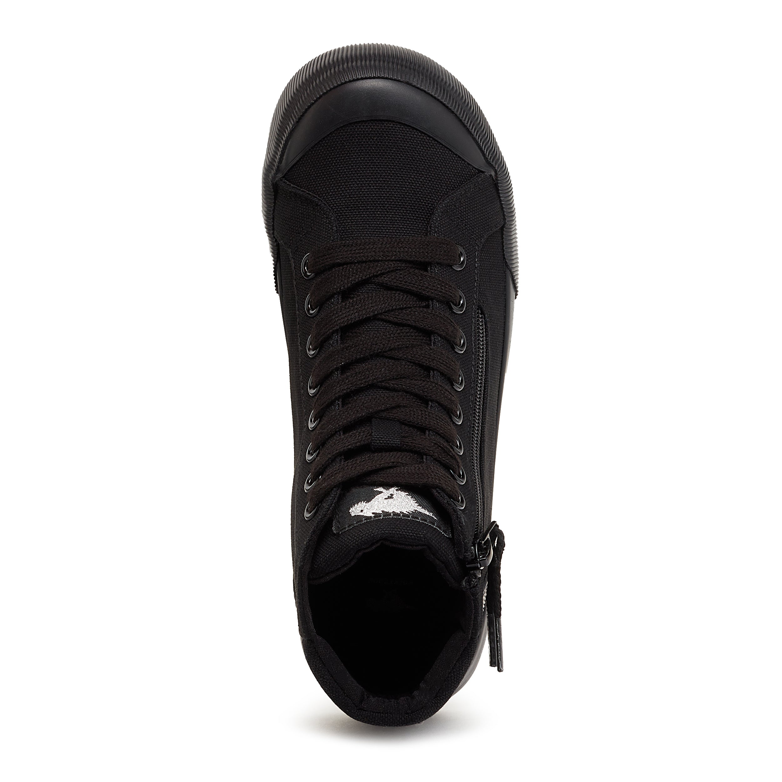 Jazzin All Black High Top Sneaker - Image 7