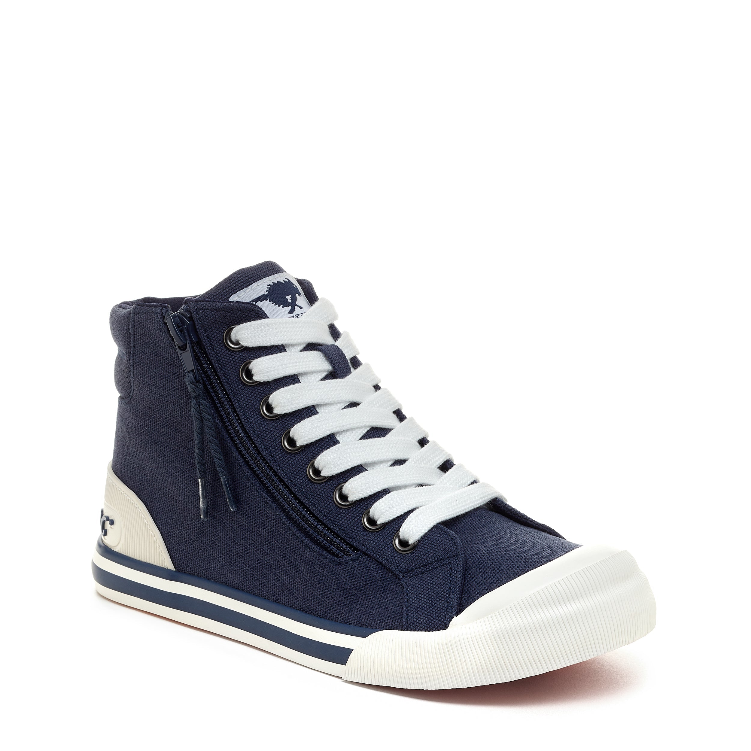 Jazzin Navy High Top Sneaker - Image 3