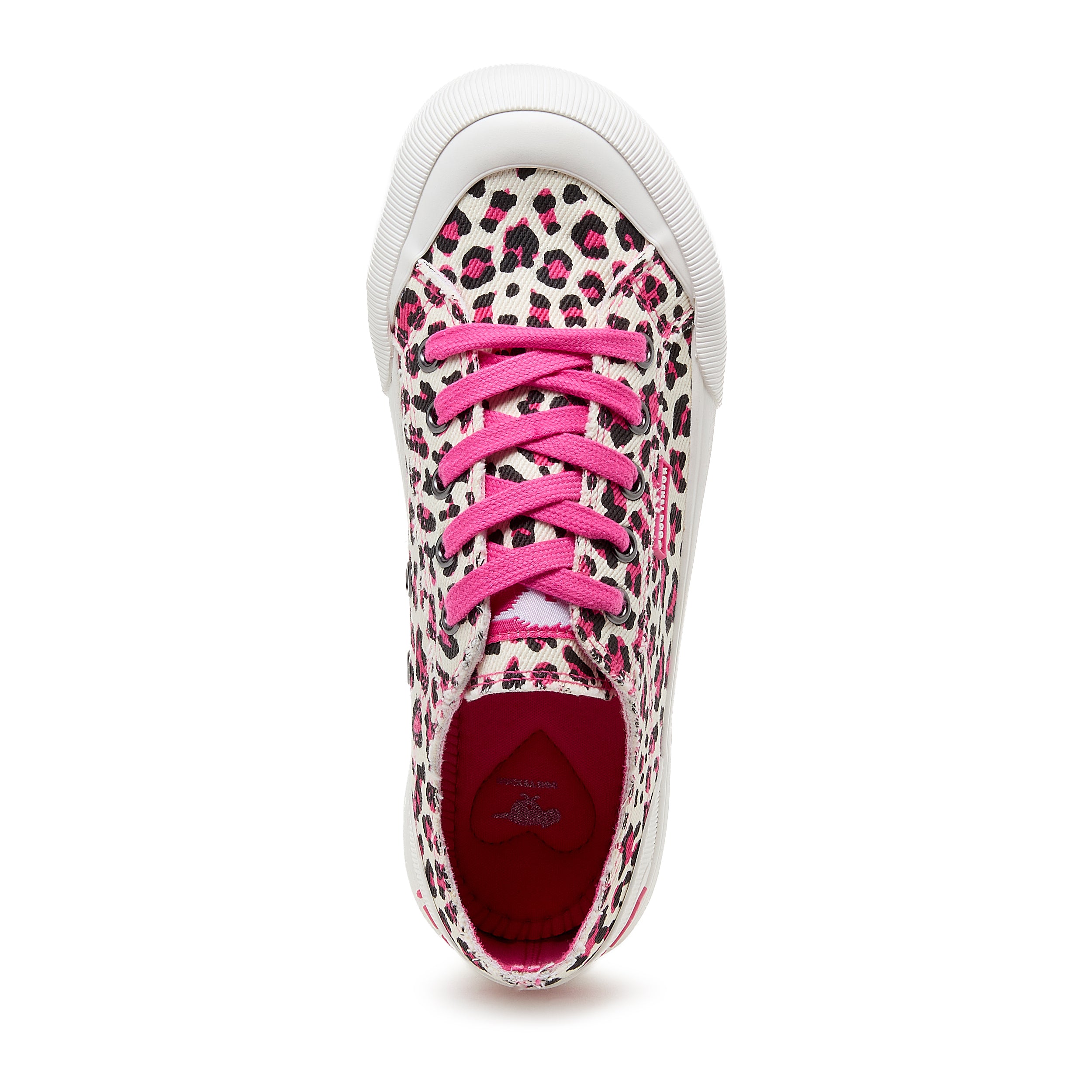 Jazzin Plus Pink Leopard Sneaker - Image 3