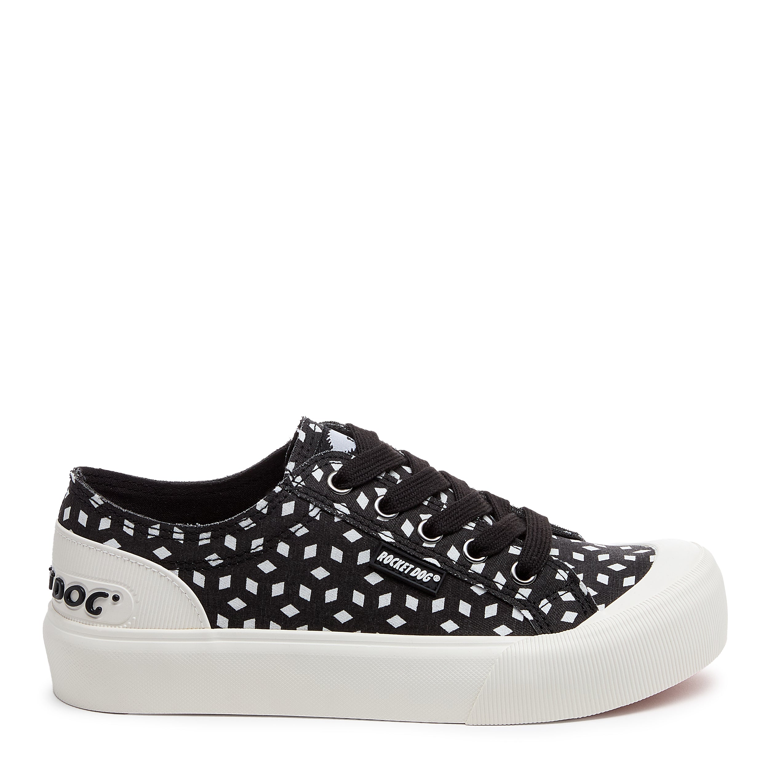 Jazzin Plus Black Mosaic Sneaker