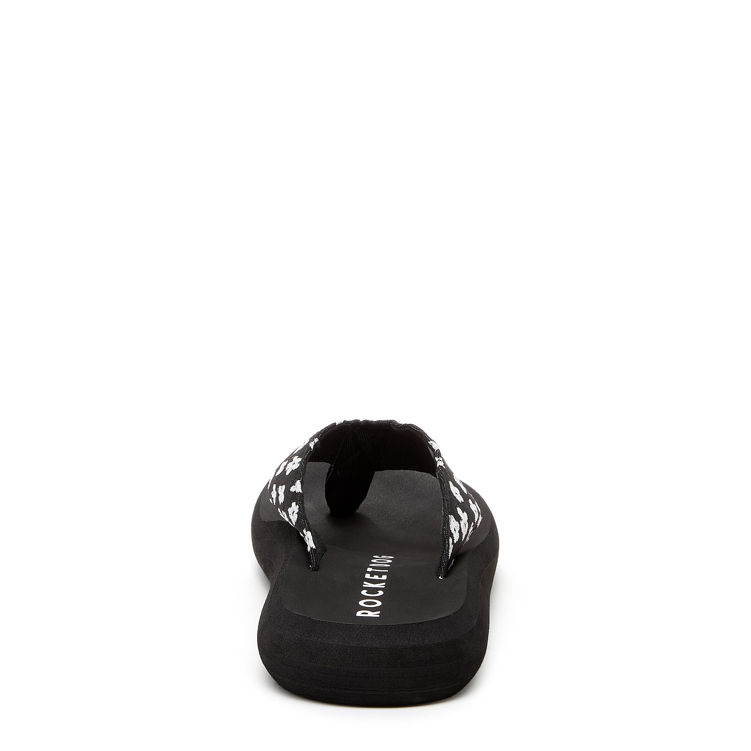 Spotlight Black Pixie Floral Flip Flop - Image 6