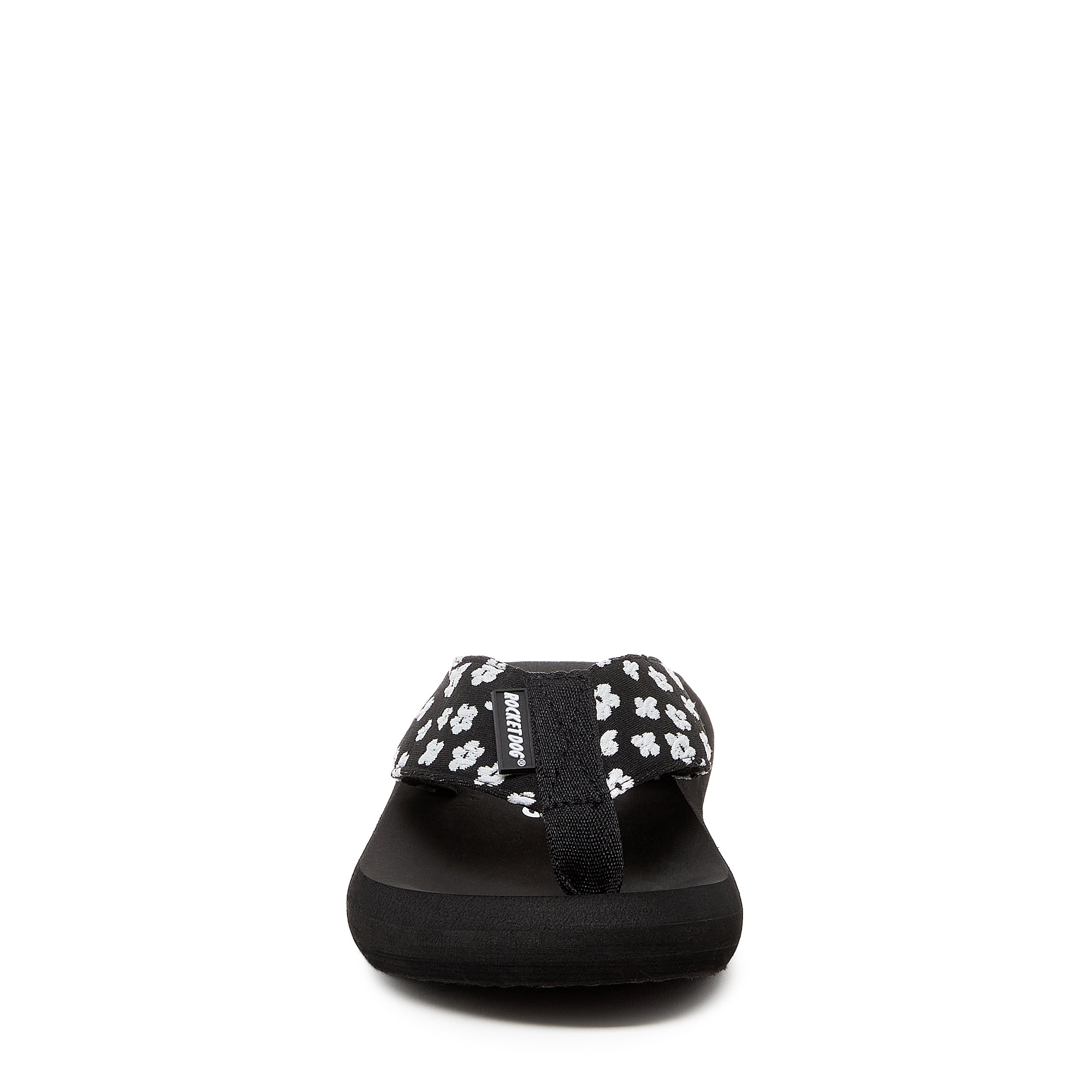 Spotlight Black Pixie Floral Flip Flop - Image 5