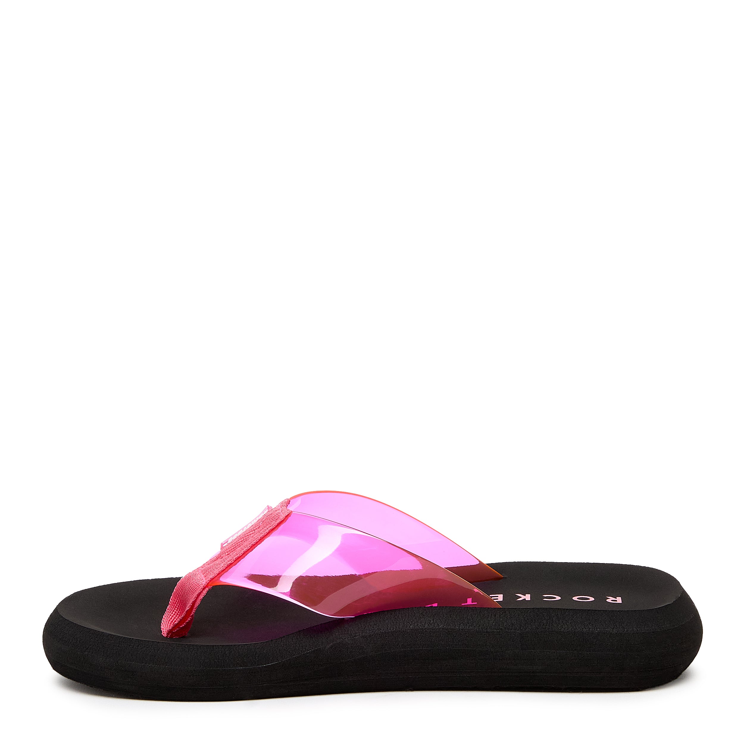 Sunset Pink Clear Flip Flop - Image 4