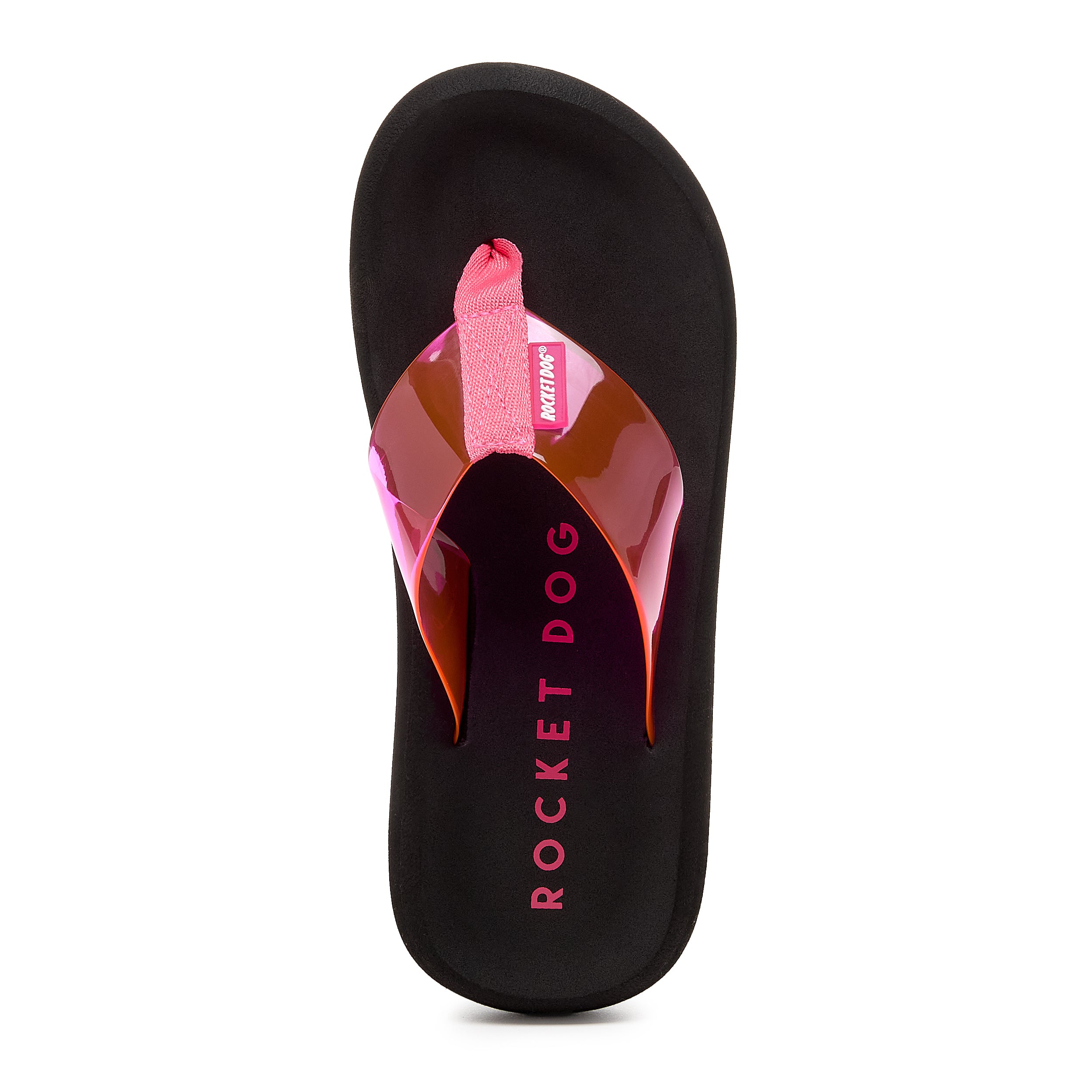 Sunset Pink Clear Flip Flop - Image 2