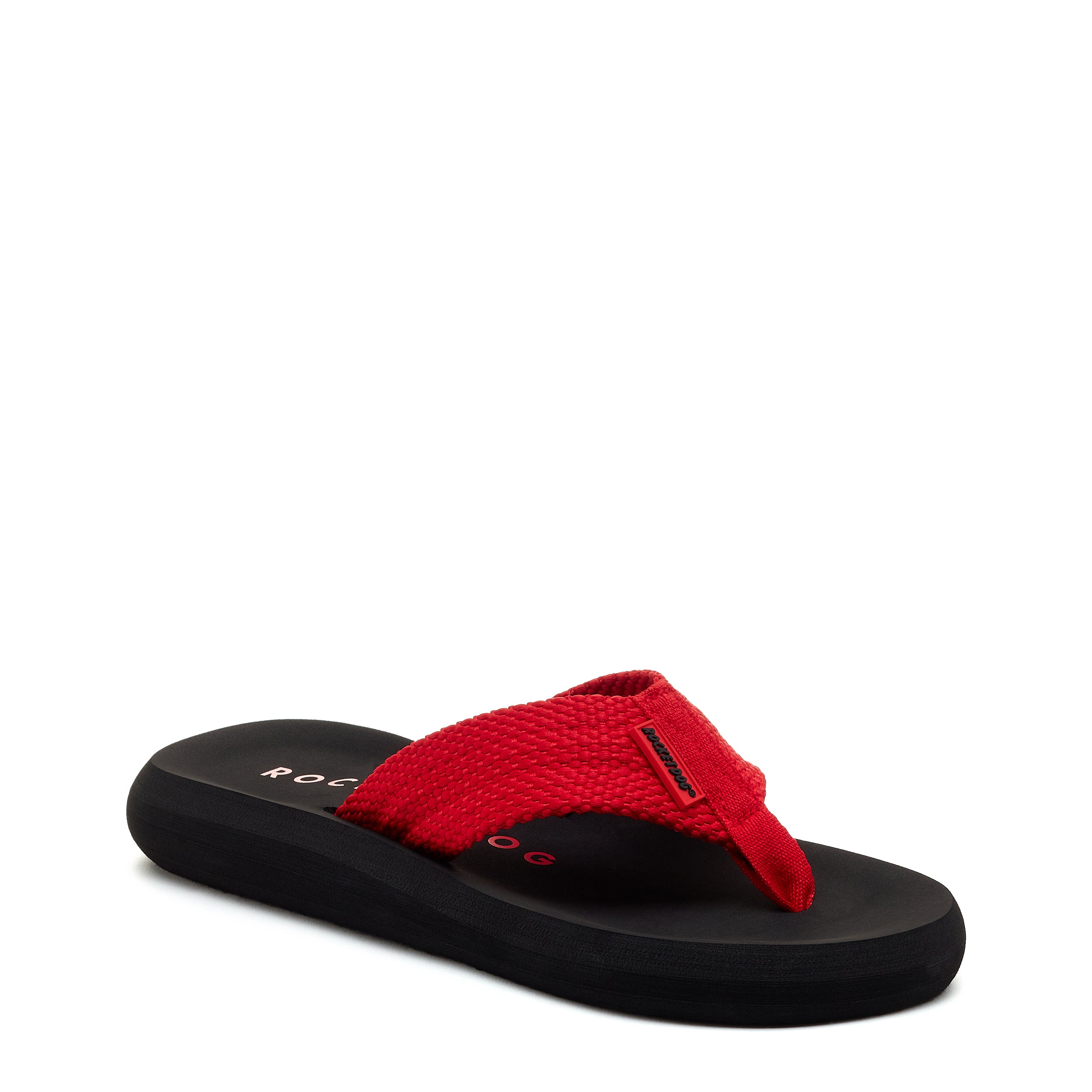 Sunset Red Webbing Flip Flop - Image 4