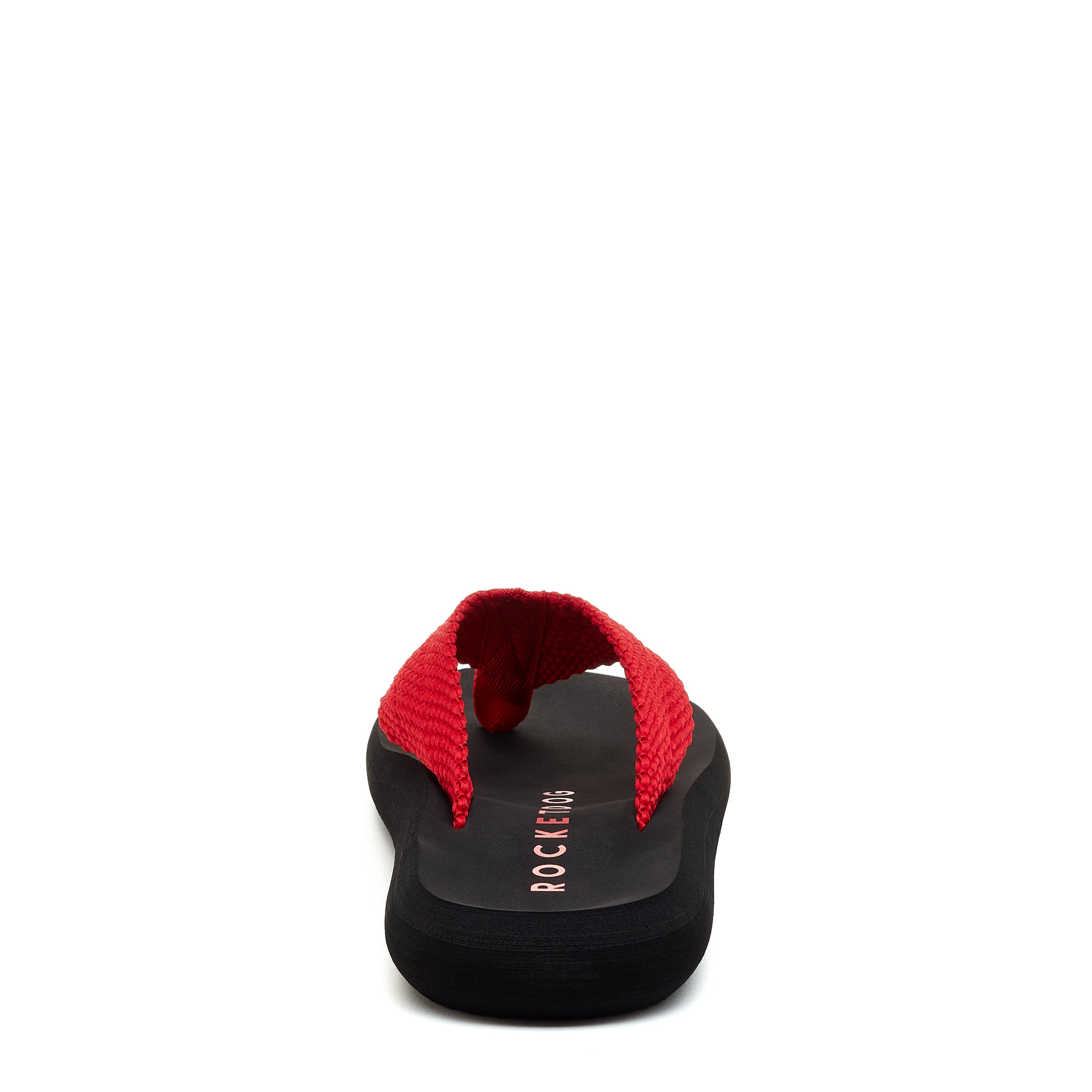 Sunset Red Webbing Flip Flop - Image 7