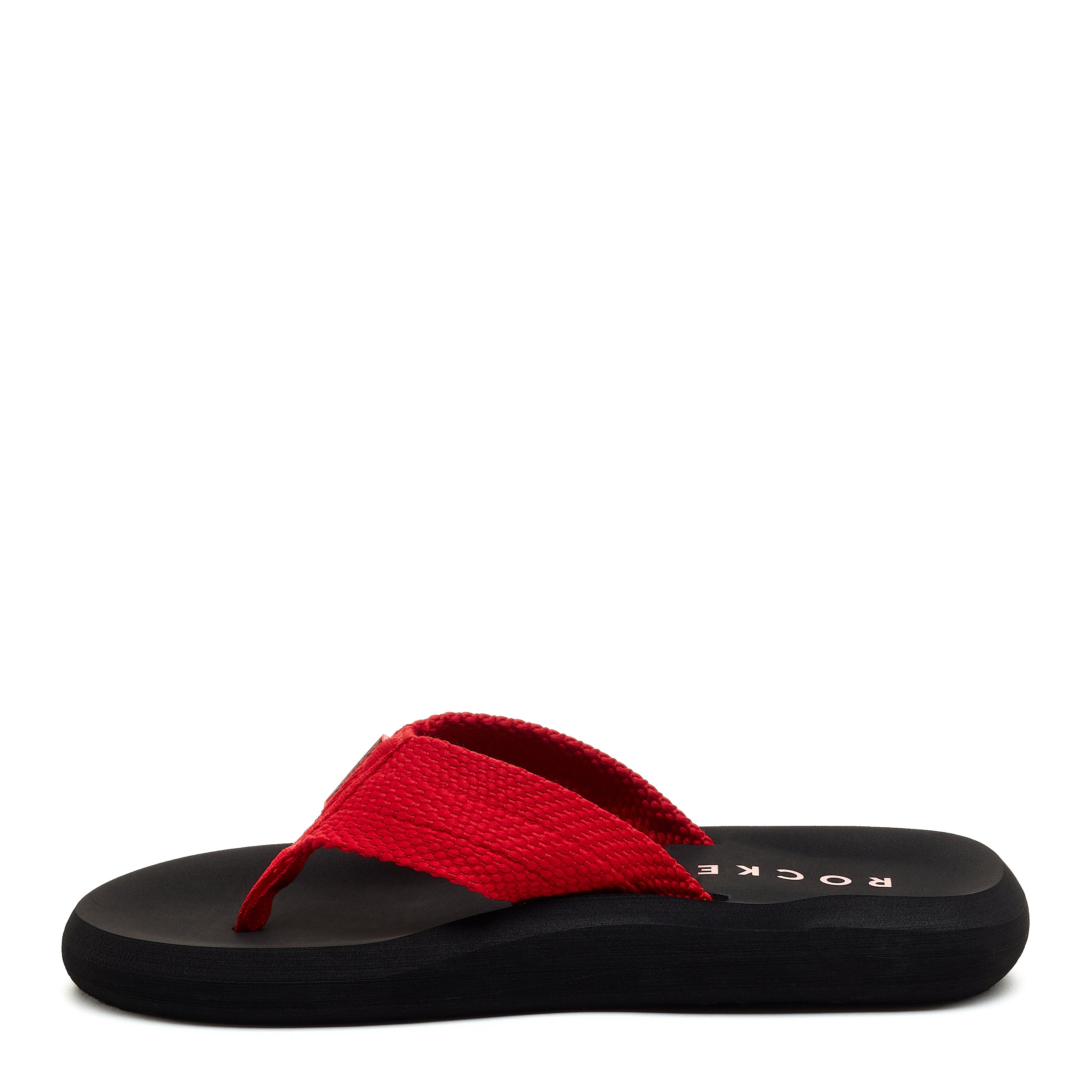 Sunset Red Webbing Flip Flop - Image 5