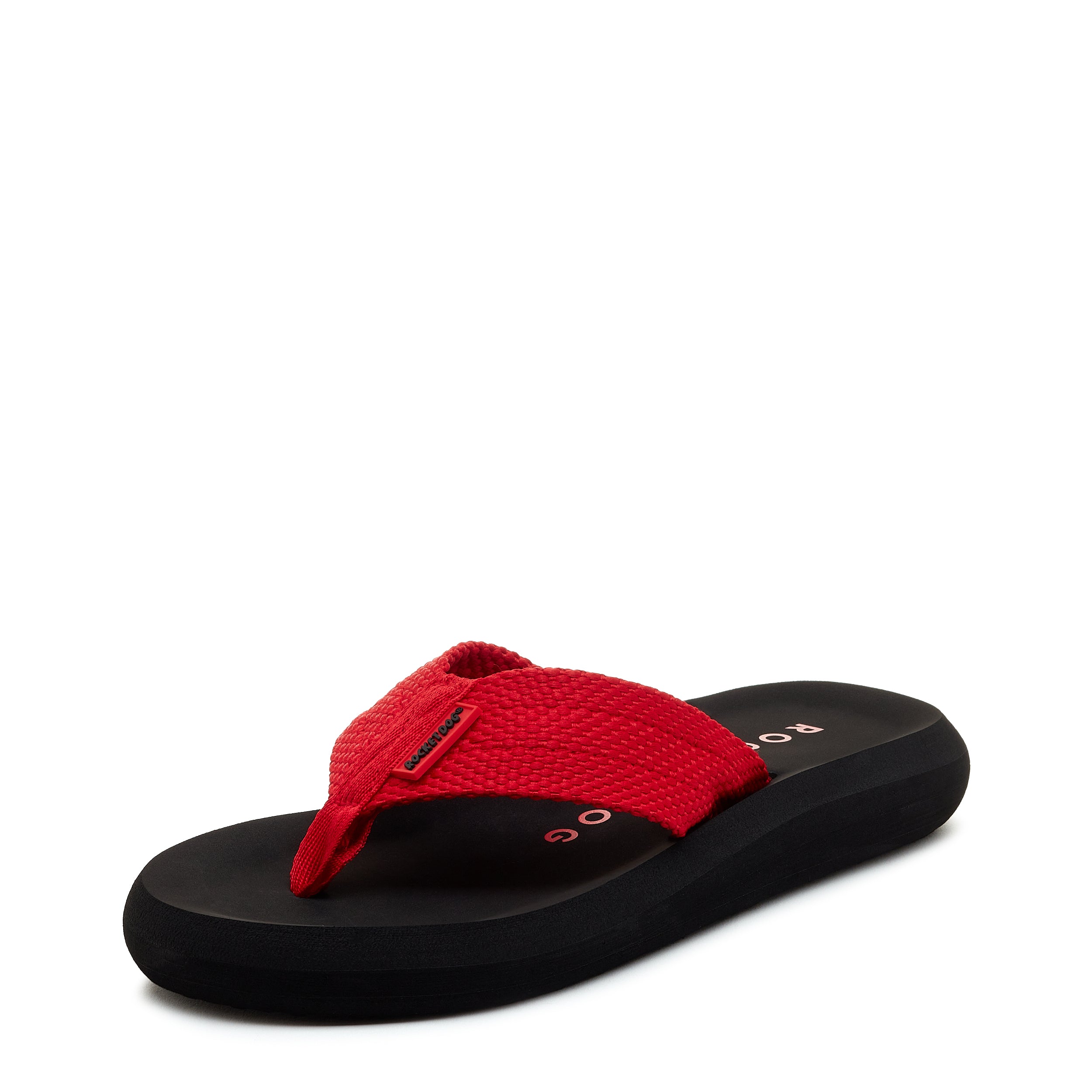 Sunset Red Webbing Flip Flop - Image 3