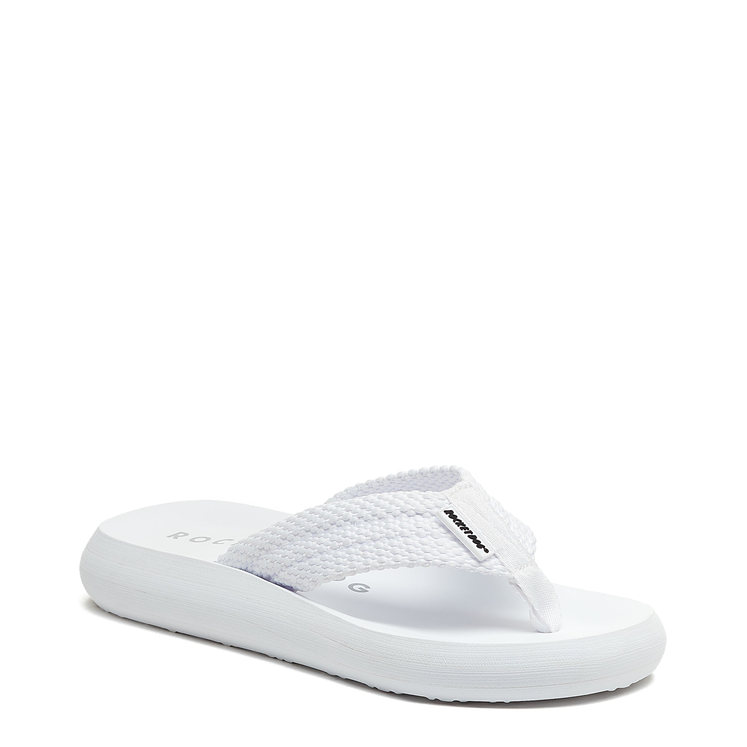 Sunset White Webbing Flip Flop - Image 3