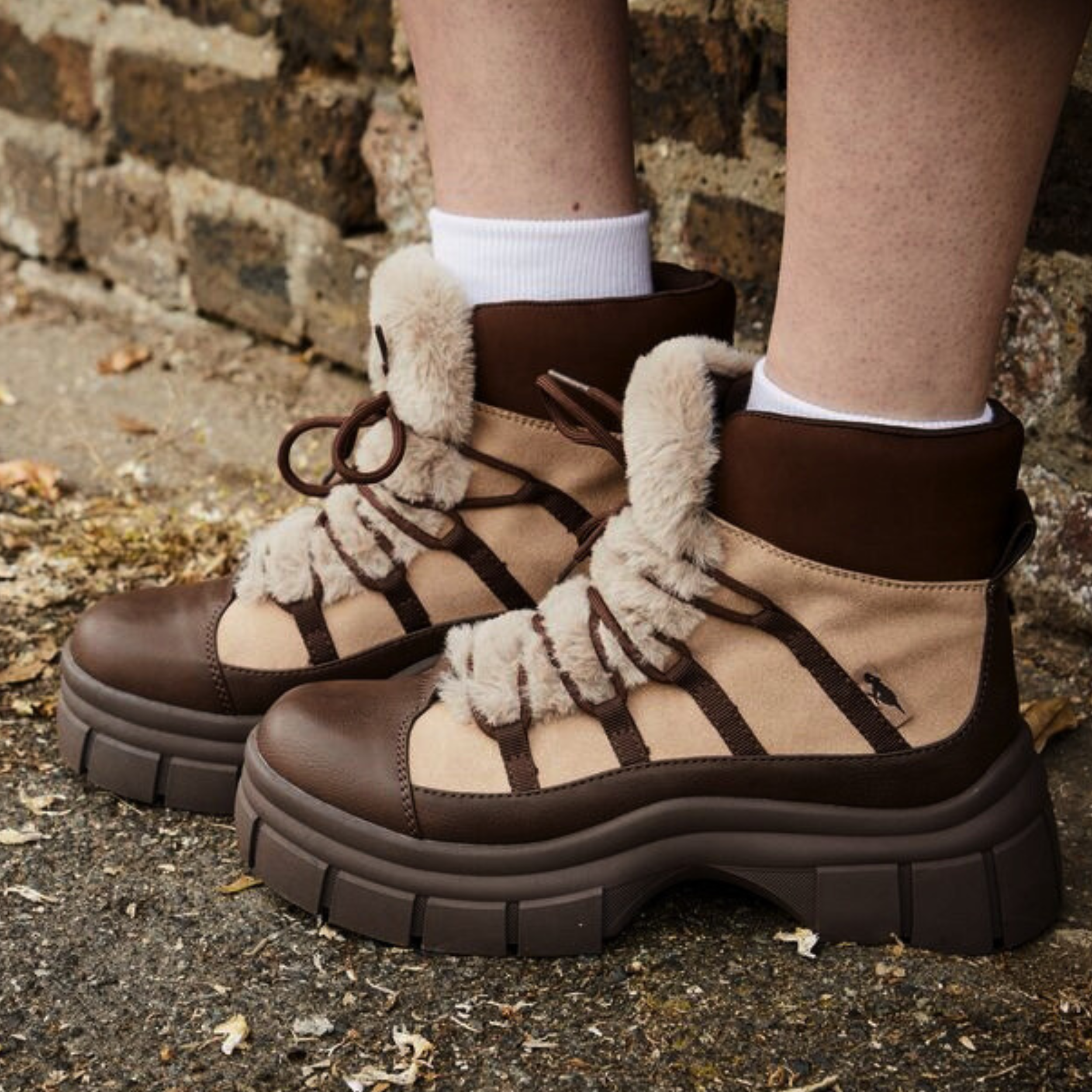 Tiger Brown Platform Bootie - Image 2