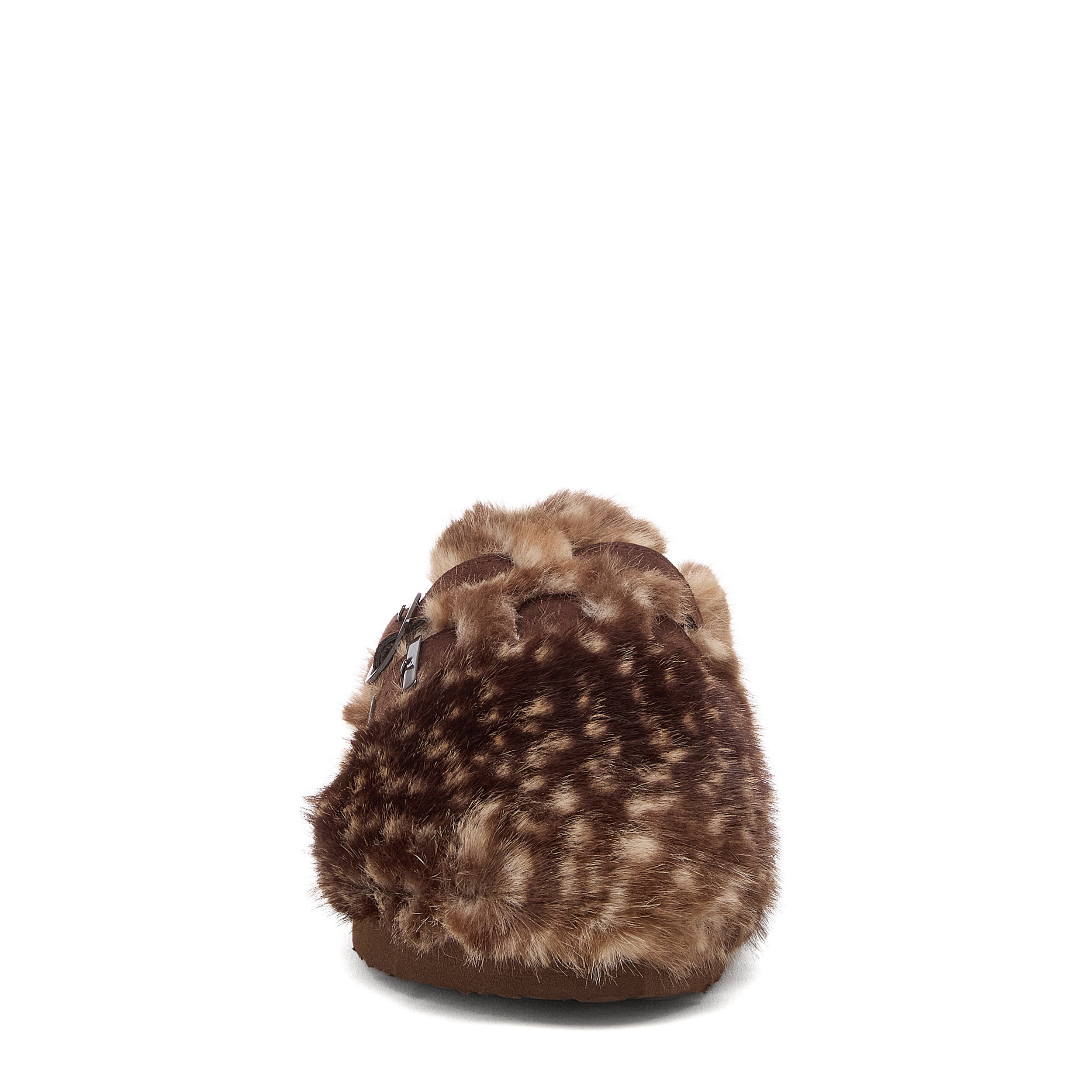 Abel Plus Brown Bambi Fur Mule - Image 6