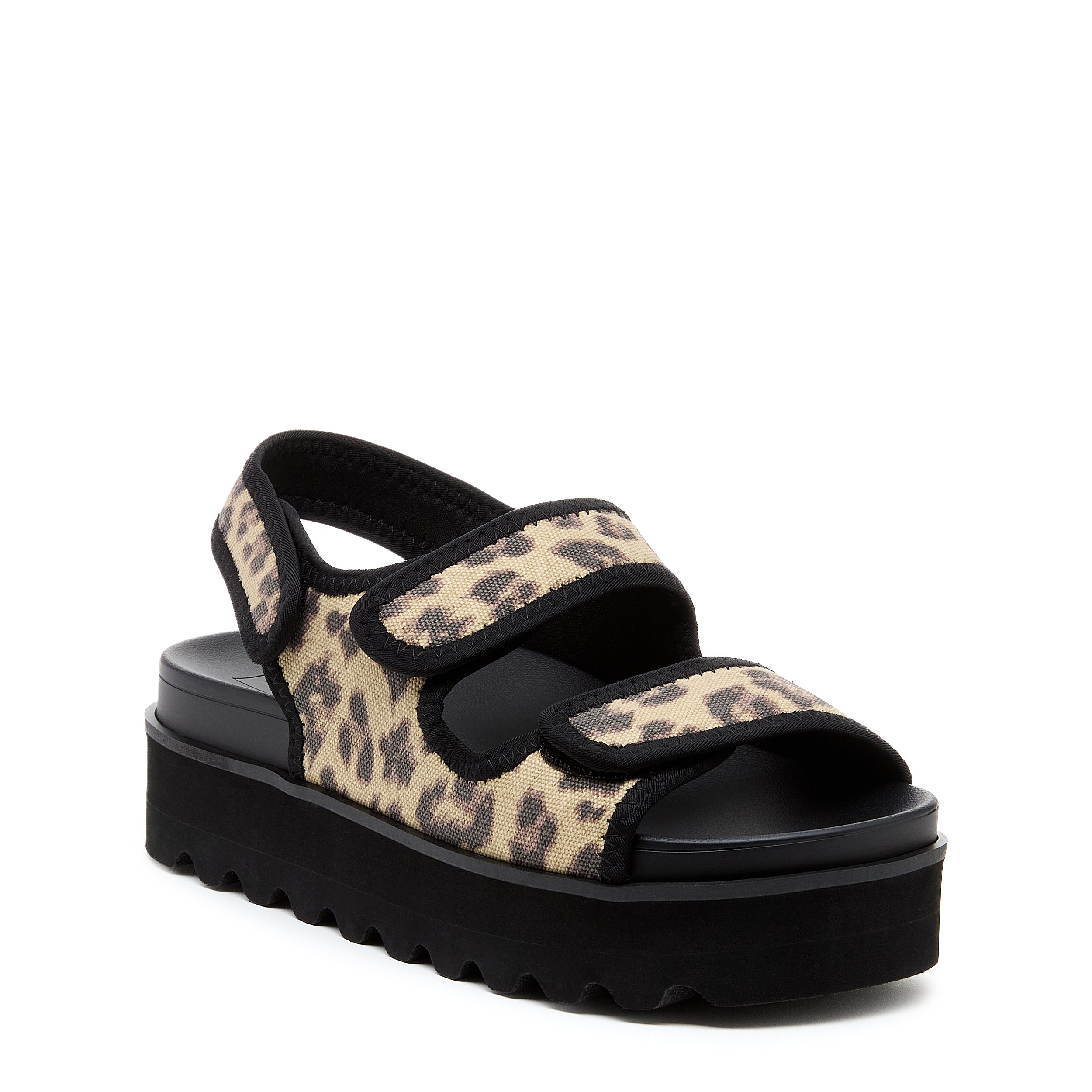 Balmy Black Leopard Sandal - Image 3