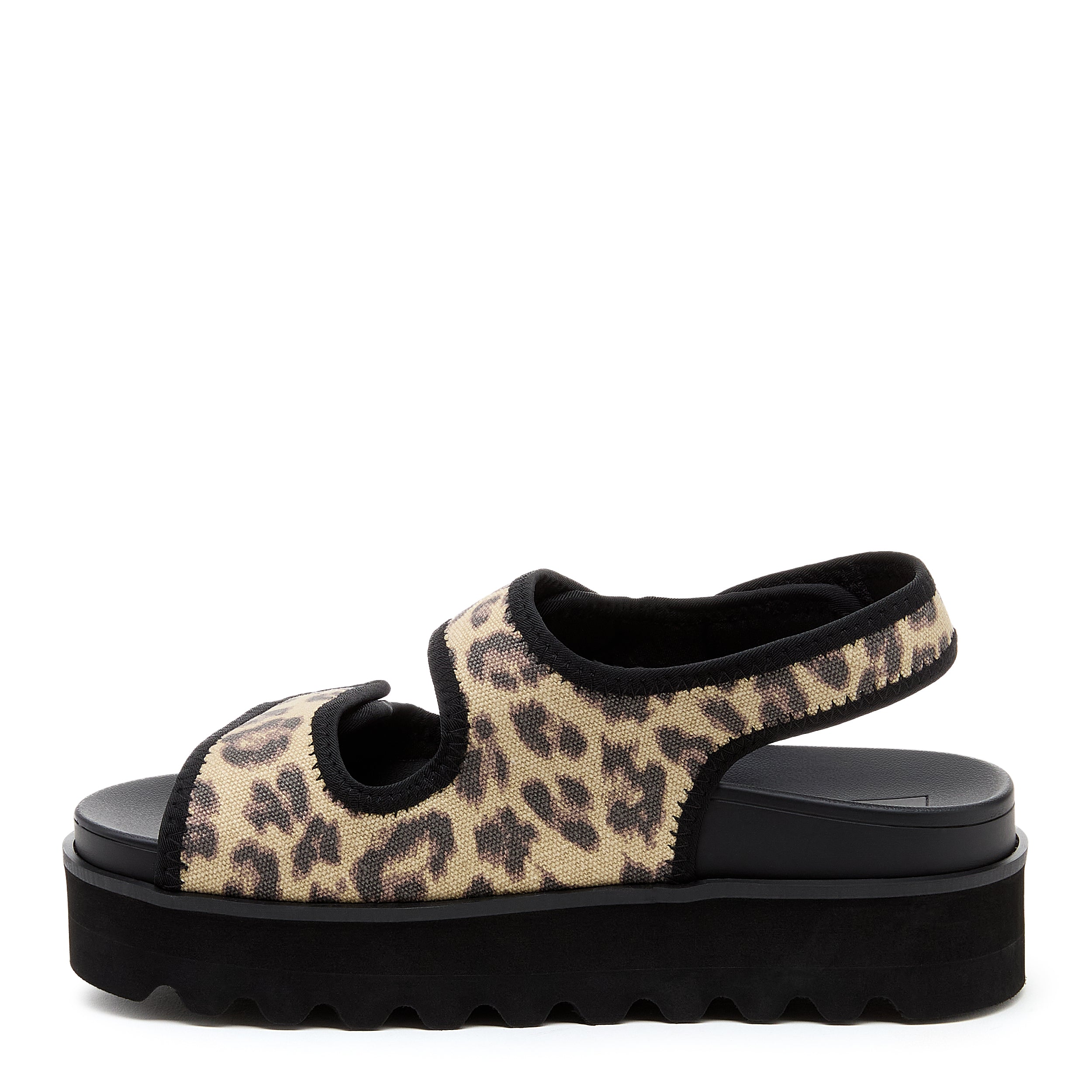 Balmy Black Leopard Sandal - Image 4