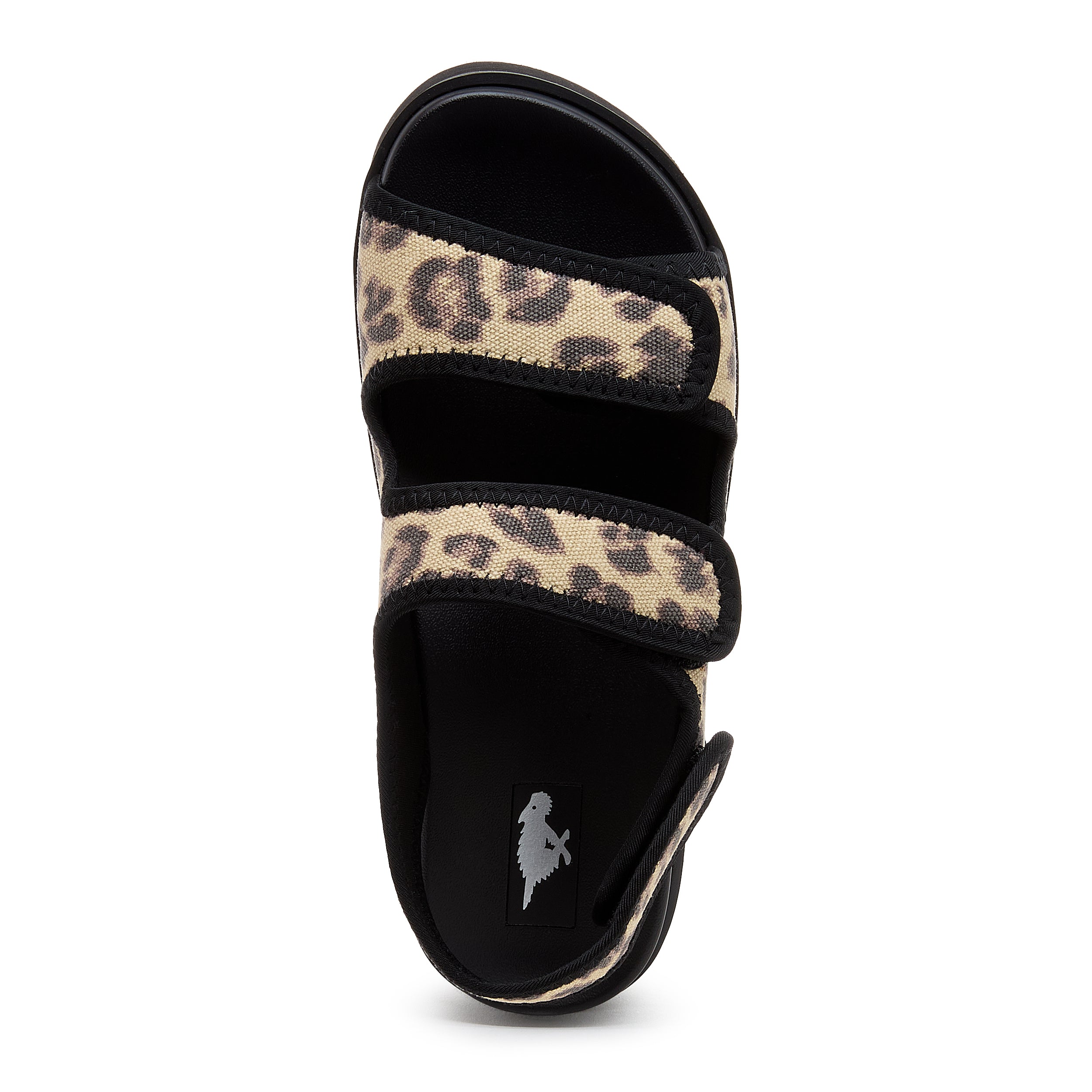 Balmy Black Leopard Sandal - Image 2