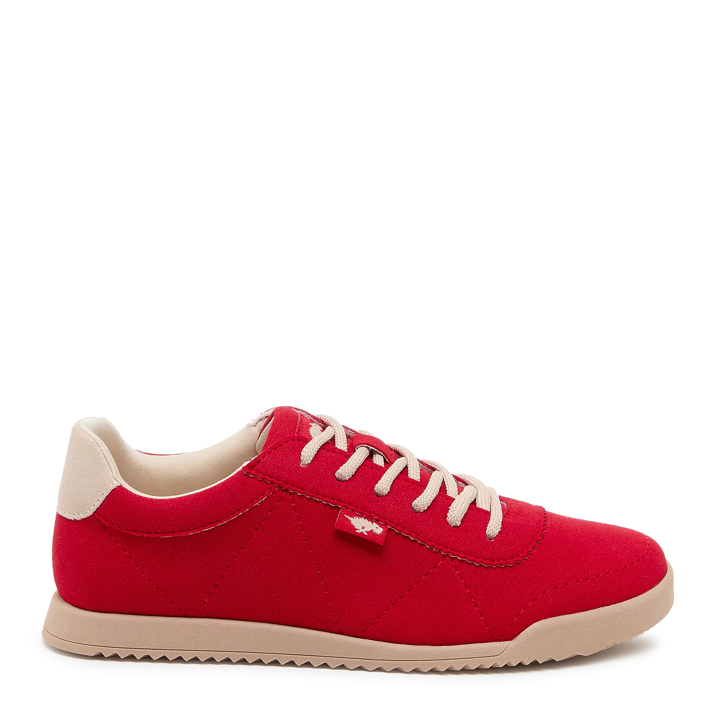 Bertie Red Low Profile Sneaker