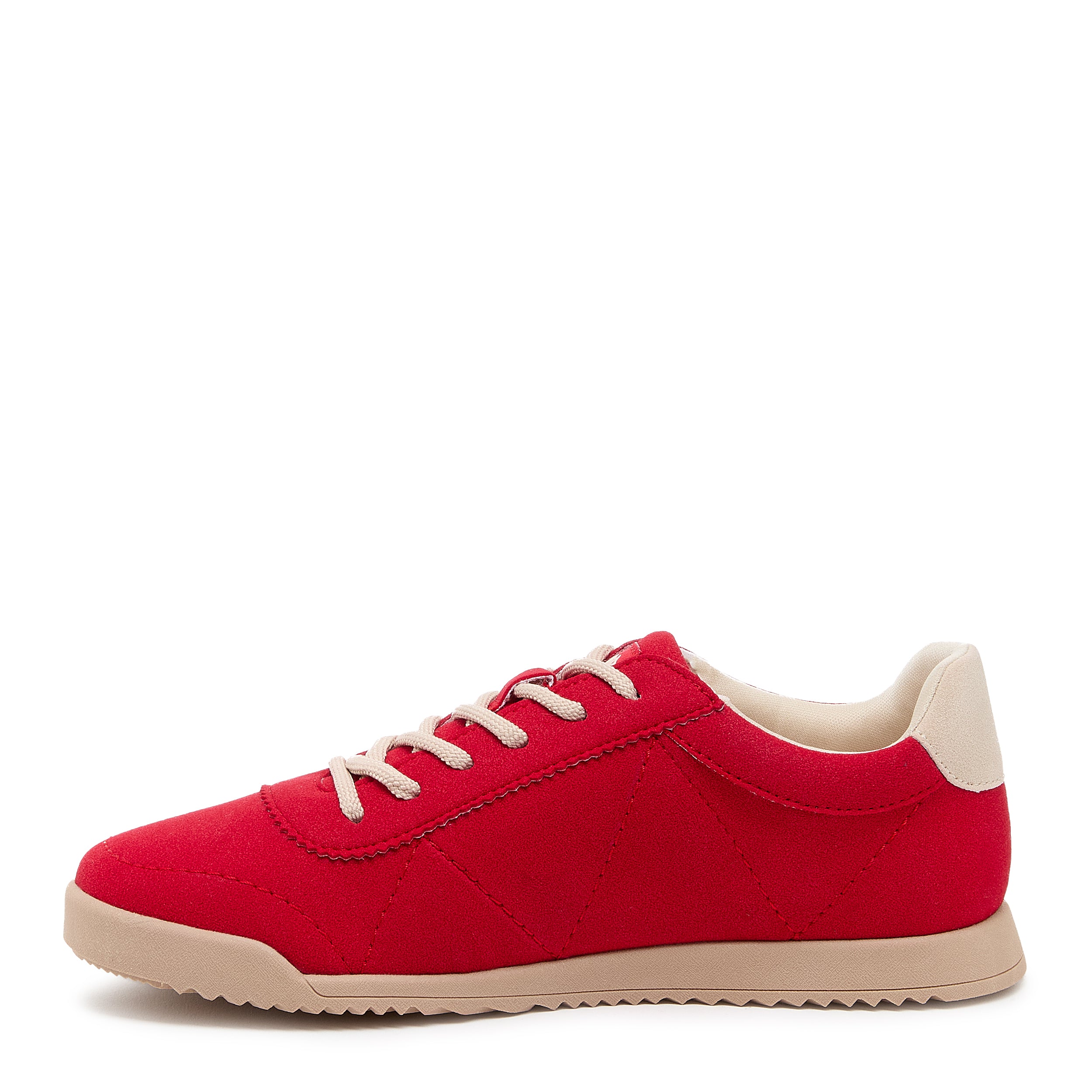 Bertie Red Low Profile Sneaker - Image 4