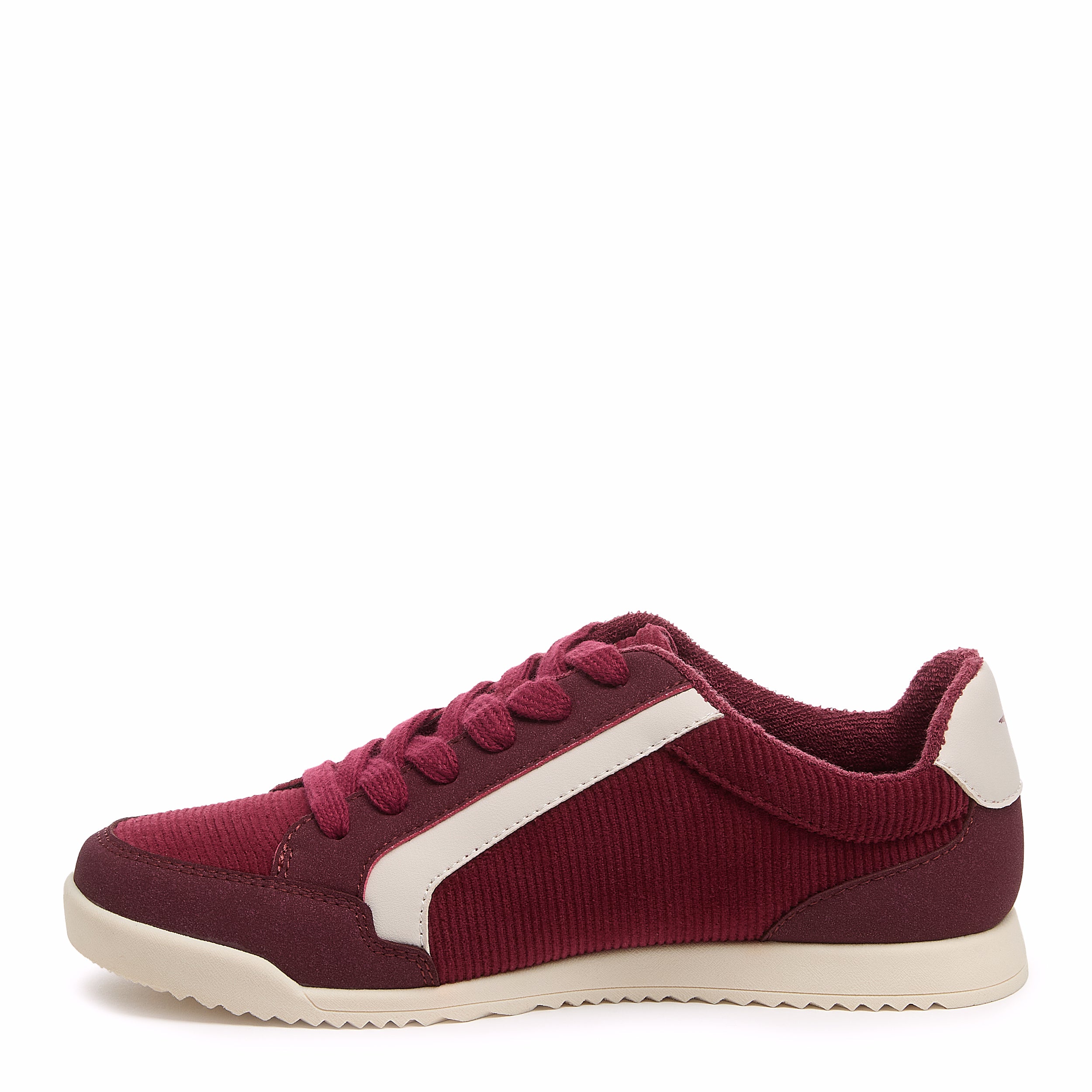 Bolt Burgundy Corduroy Sneakers - Image 5