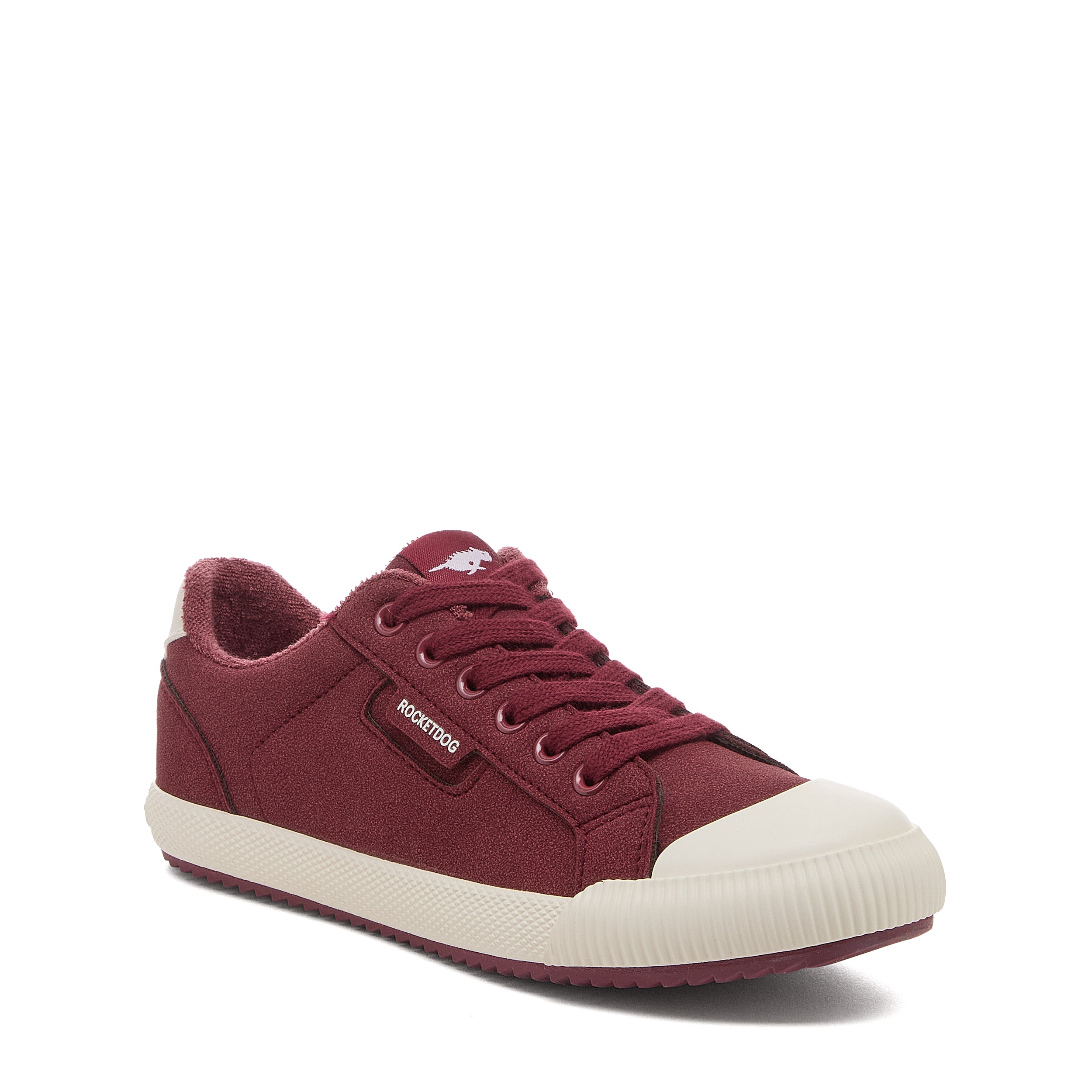 Cheery Burgundy Low Profile Sneakers - Image 4