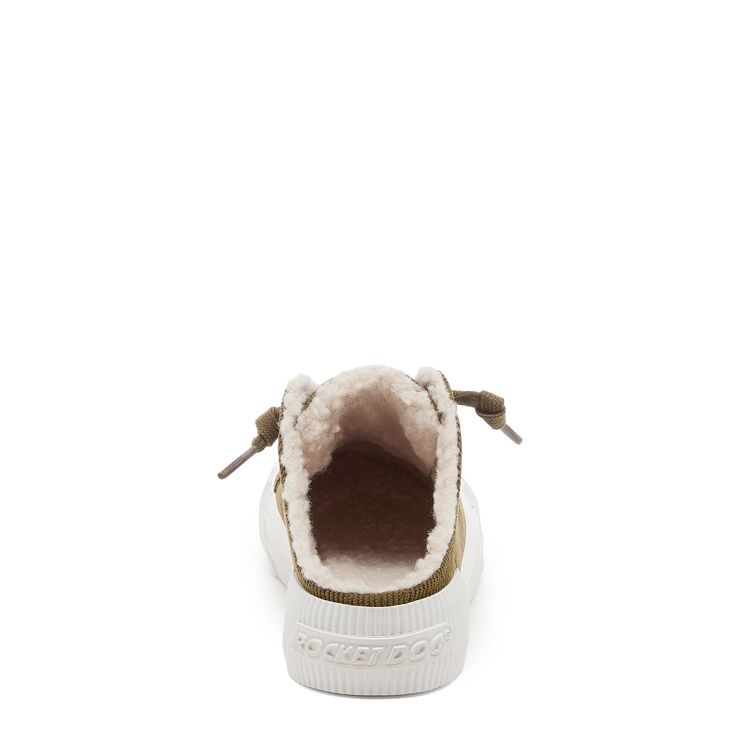 Cheery Olive Corduroy Mule Sneakers - Image 5