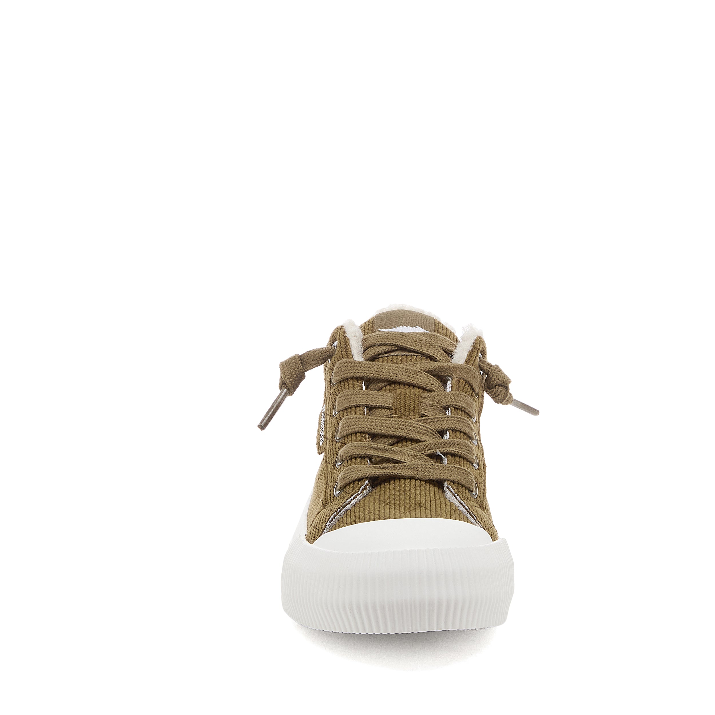 Cheery Olive Corduroy Mule Sneakers - Image 6