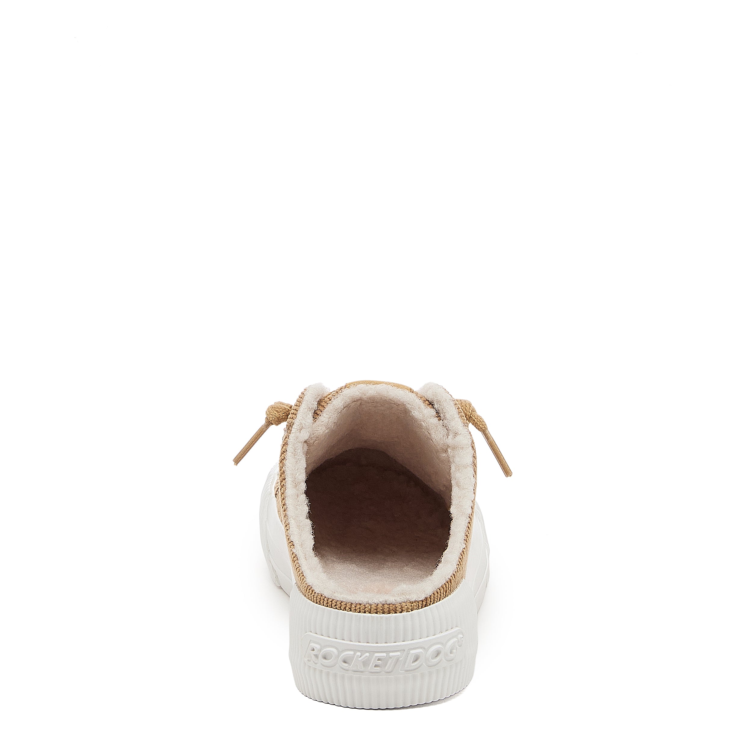 Cheery Tan Corduroy Mule Sneakers - Image 5