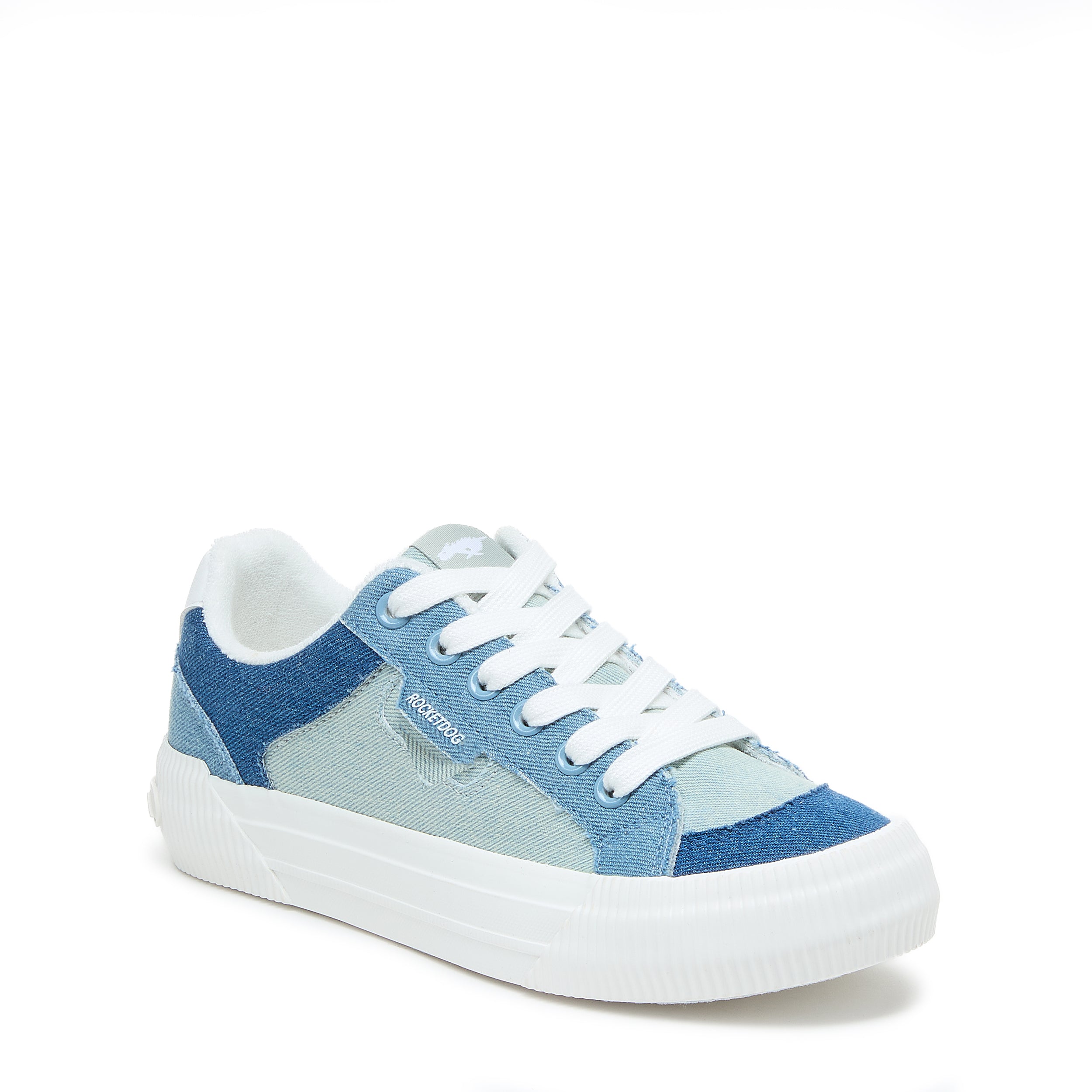 Cheery Blue Color Block Sneaker - Image 3
