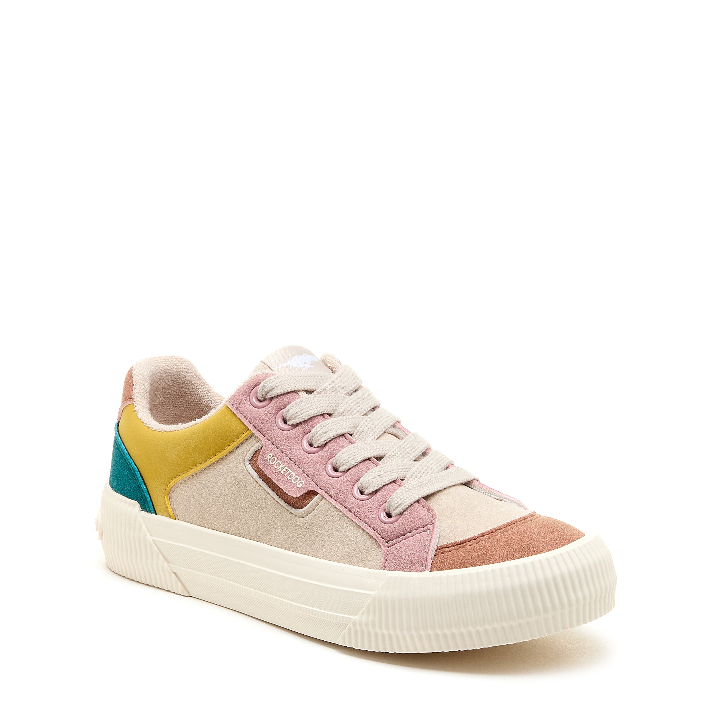 Cheery Natural Pastel Color Block Sneaker - Image 4