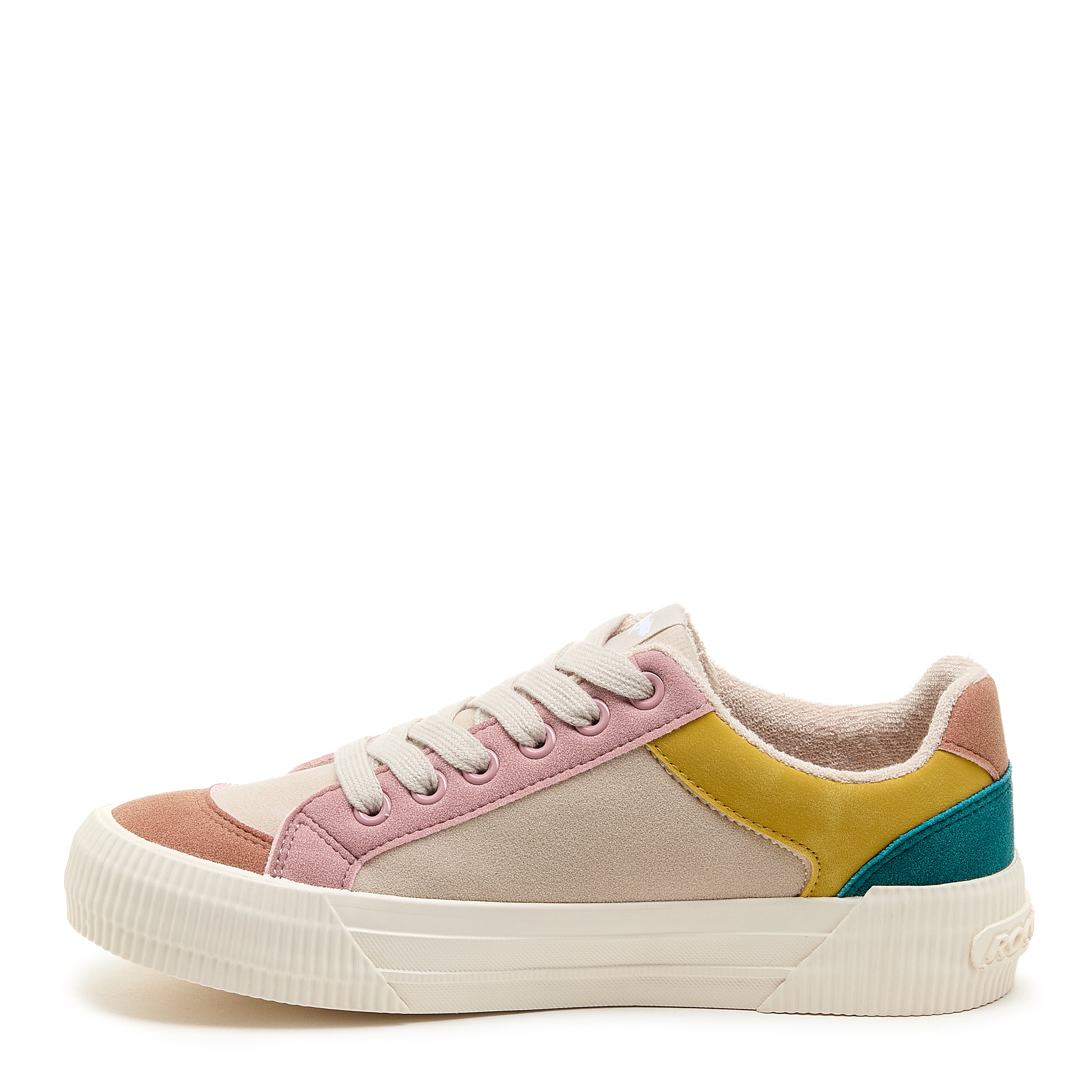 Cheery Natural Pastel Color Block Sneaker - Image 5