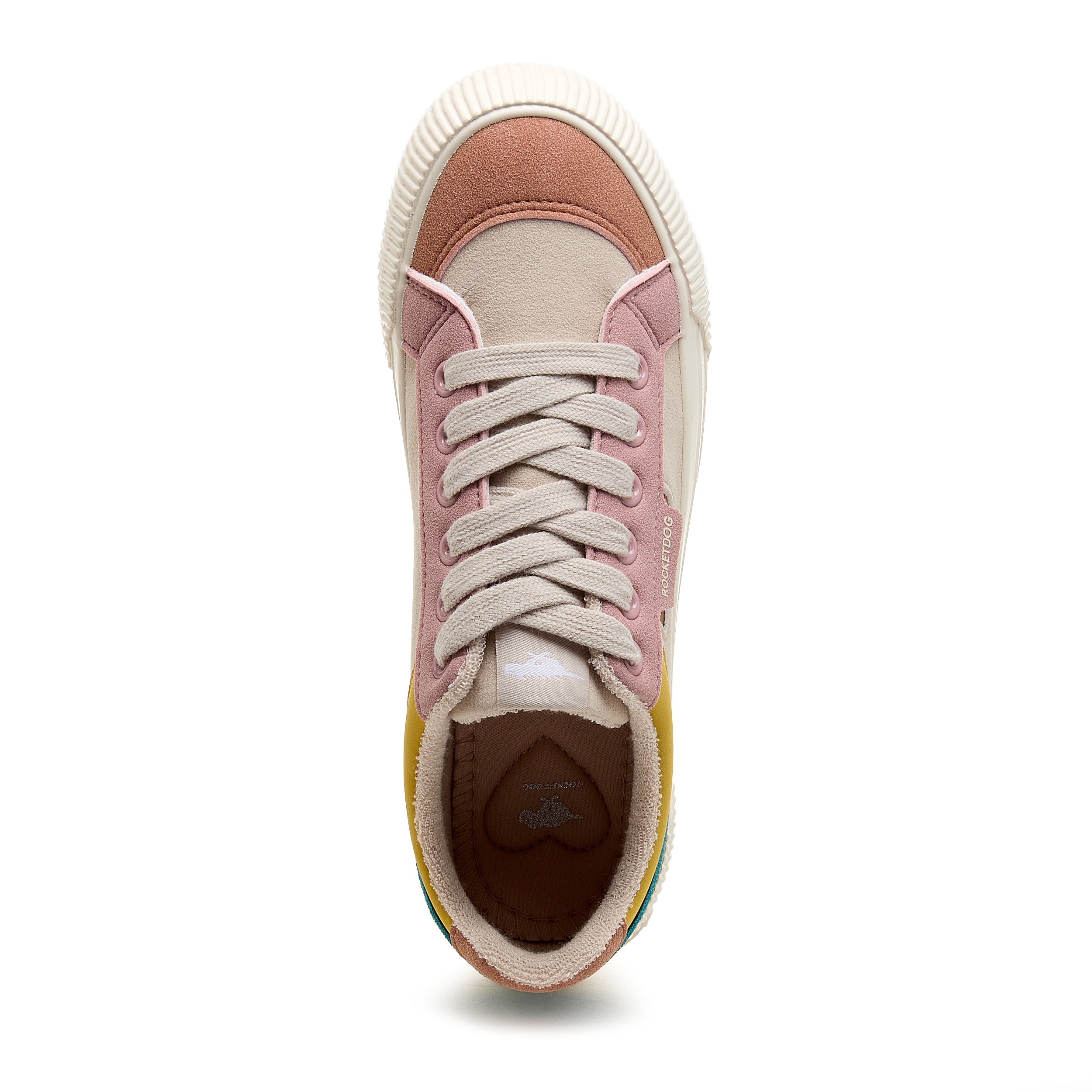 Cheery Natural Pastel Color Block Sneaker - Image 3