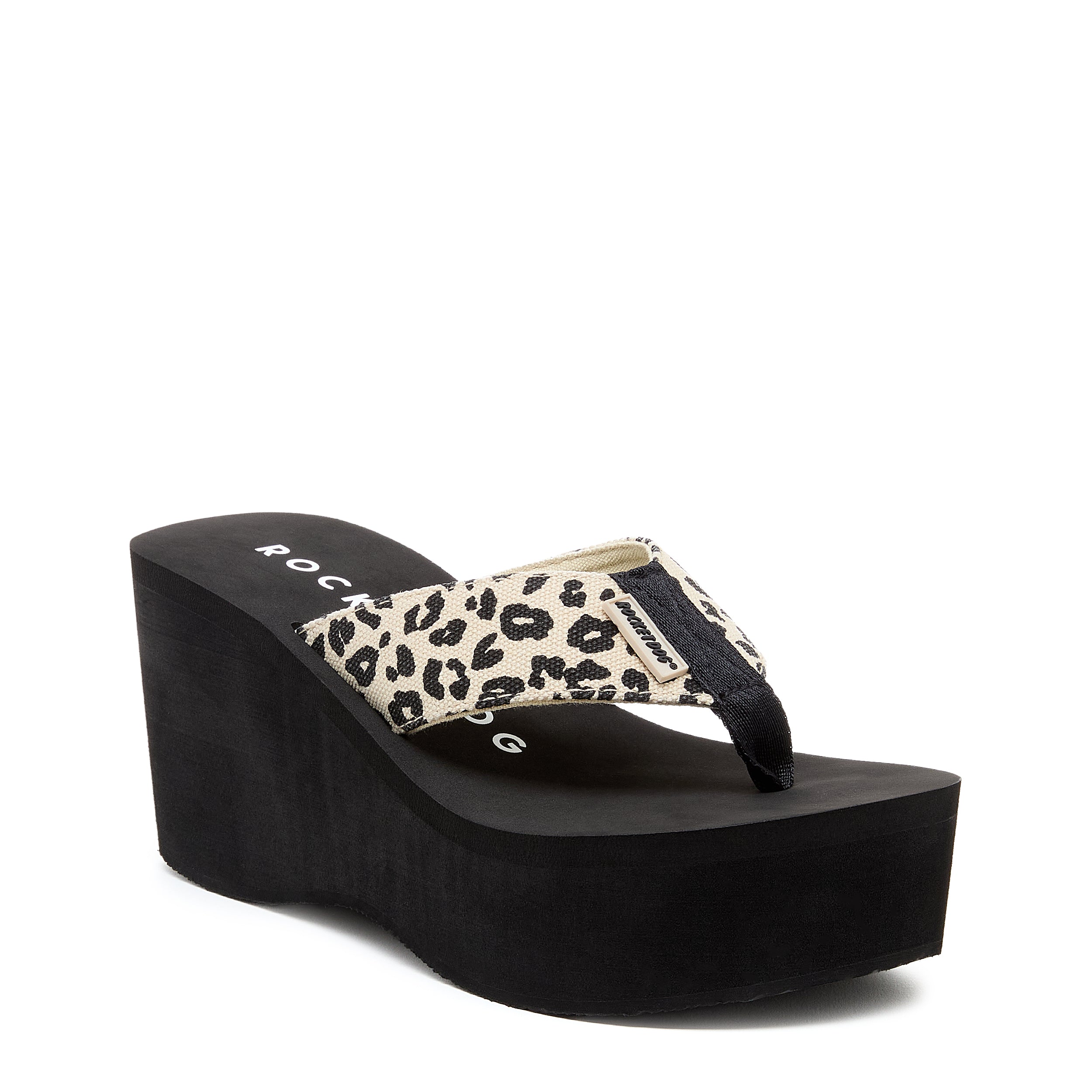 Crush Leopard Platform Flip Flop - Image 3