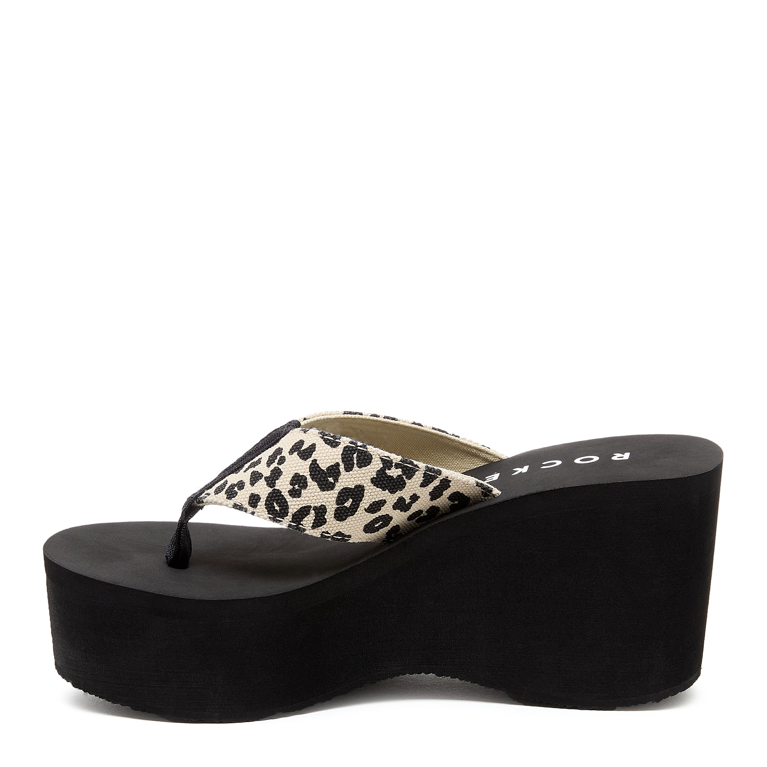 Crush Leopard Platform Flip Flop - Image 4