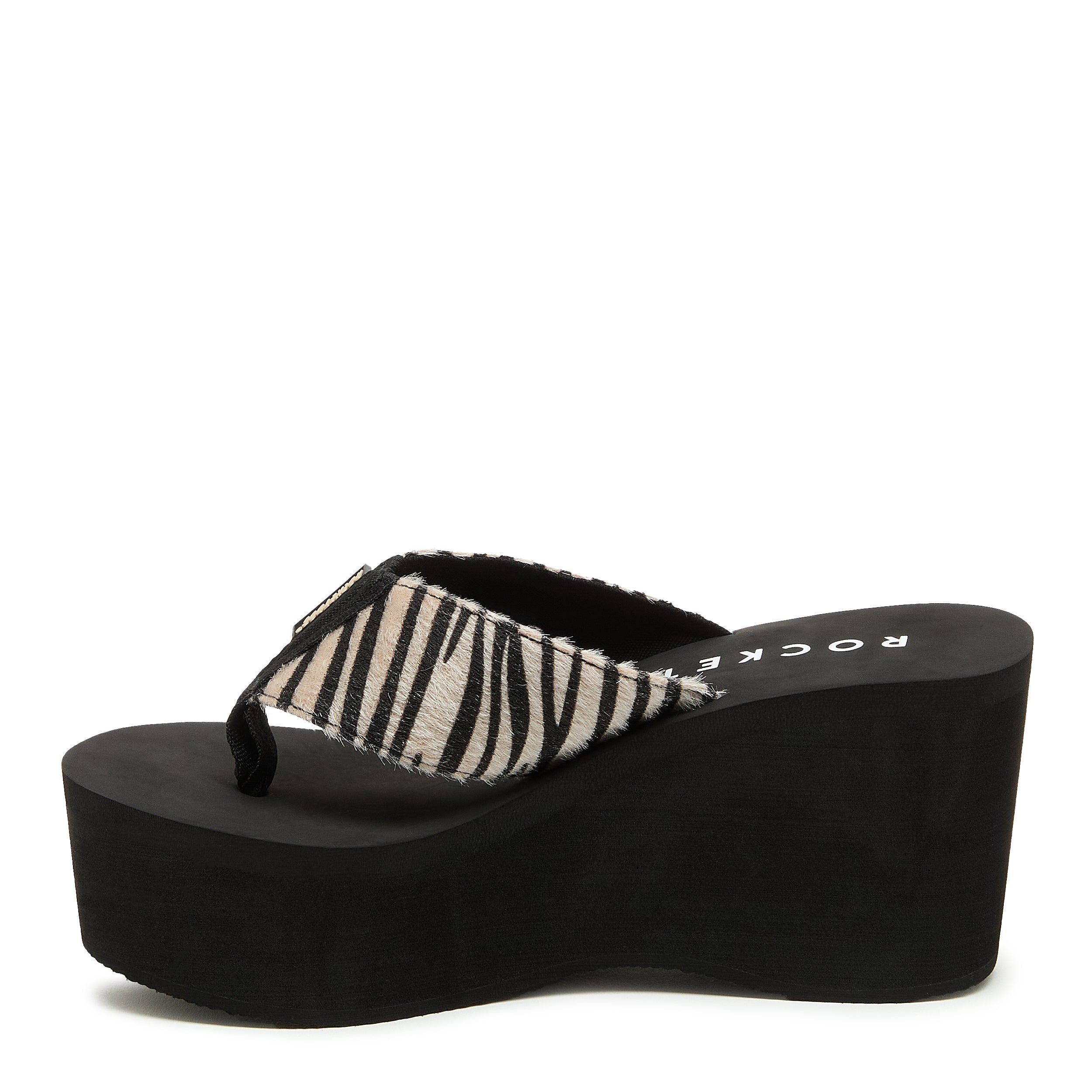 Crush Tan Animal Print Flip-Flops - Image 5