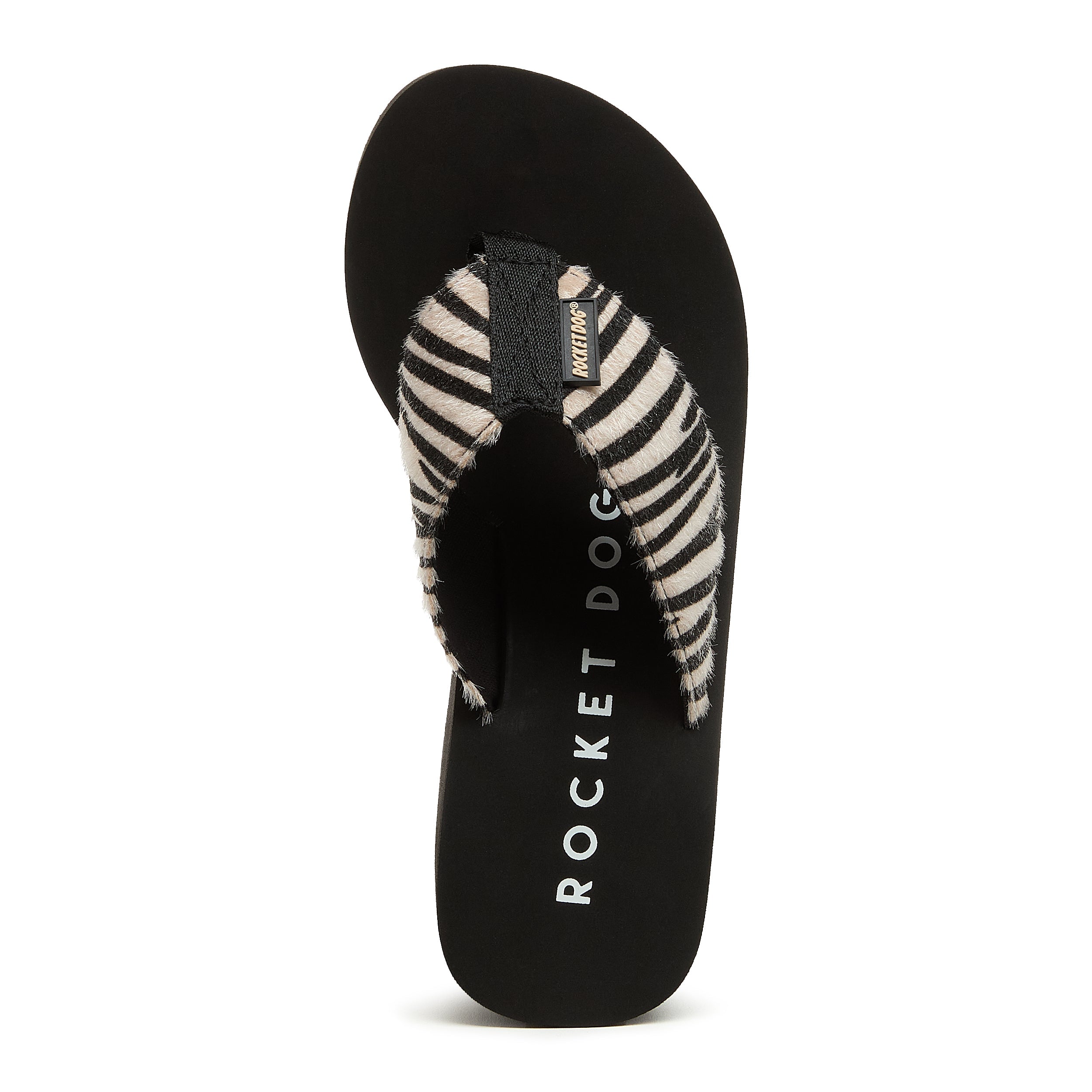 Crush Tan Animal Print Flip-Flops - Image 3