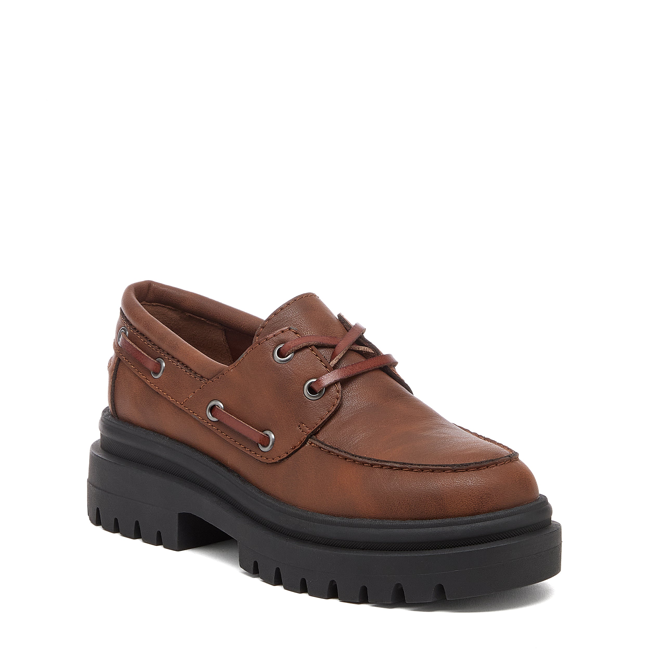 Dean Brown Chunky Boat Shoes - Image 3