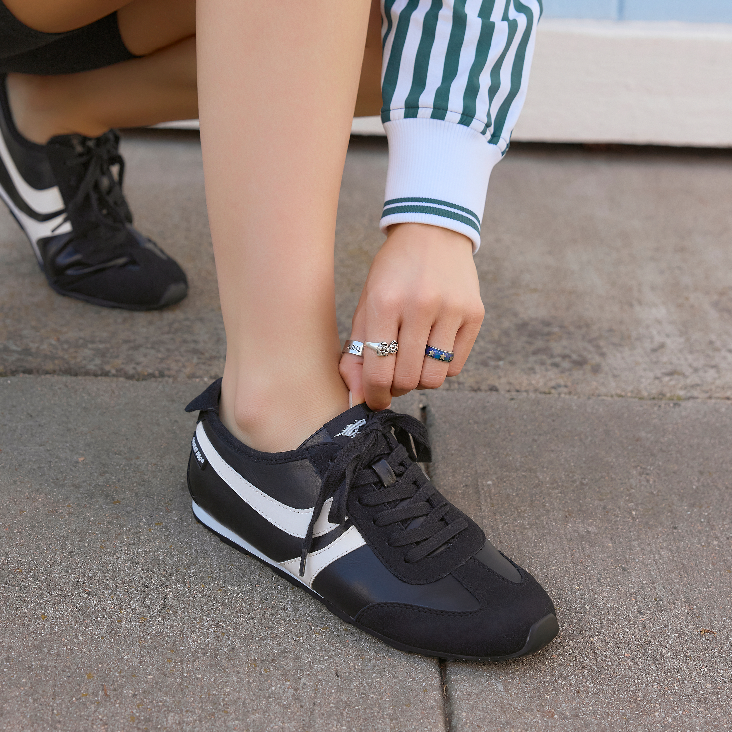 Destin Black Sneakers - Image 2