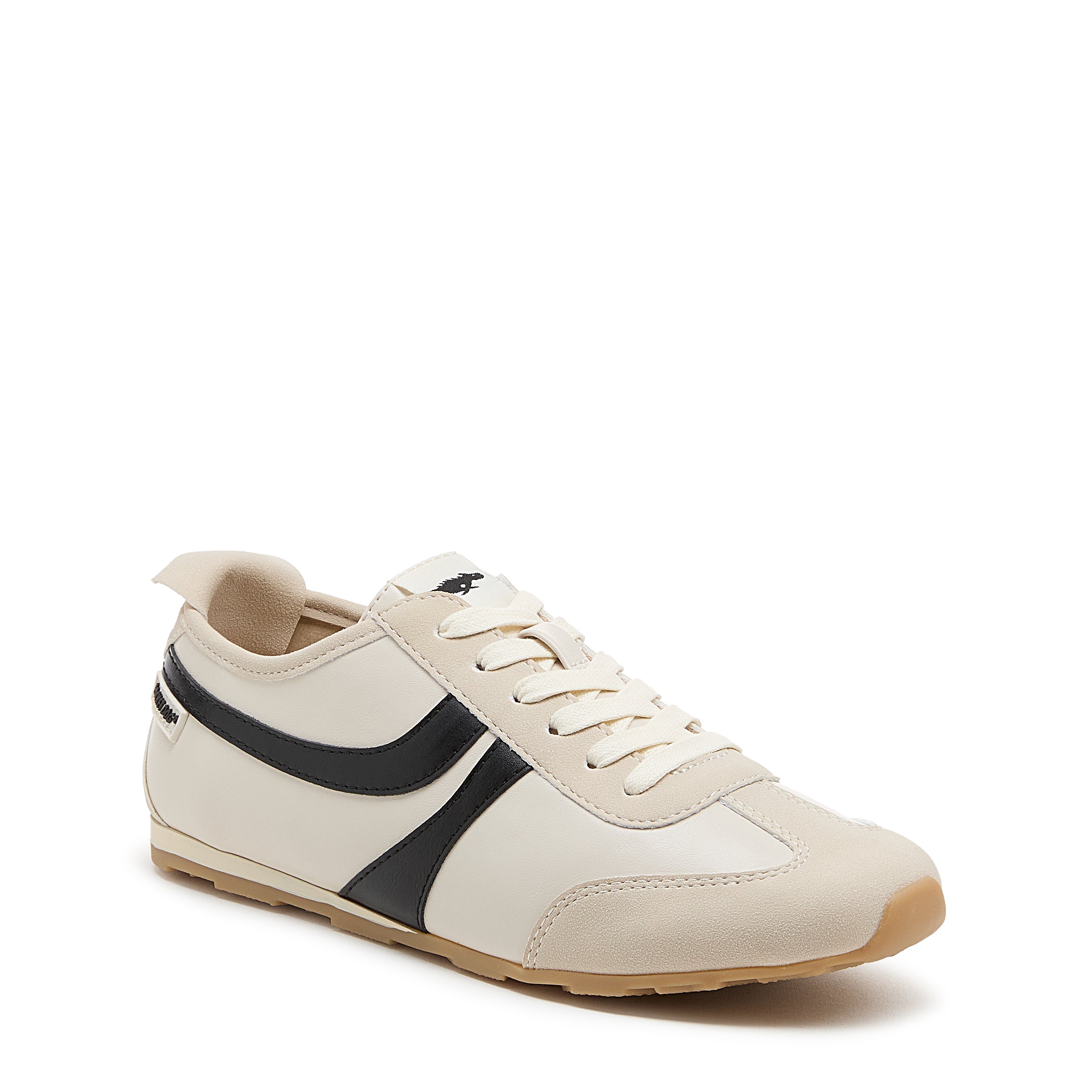 Destin Off White and Black Sneakers - Image 4
