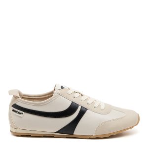 Destin Off White and Black Sneakers