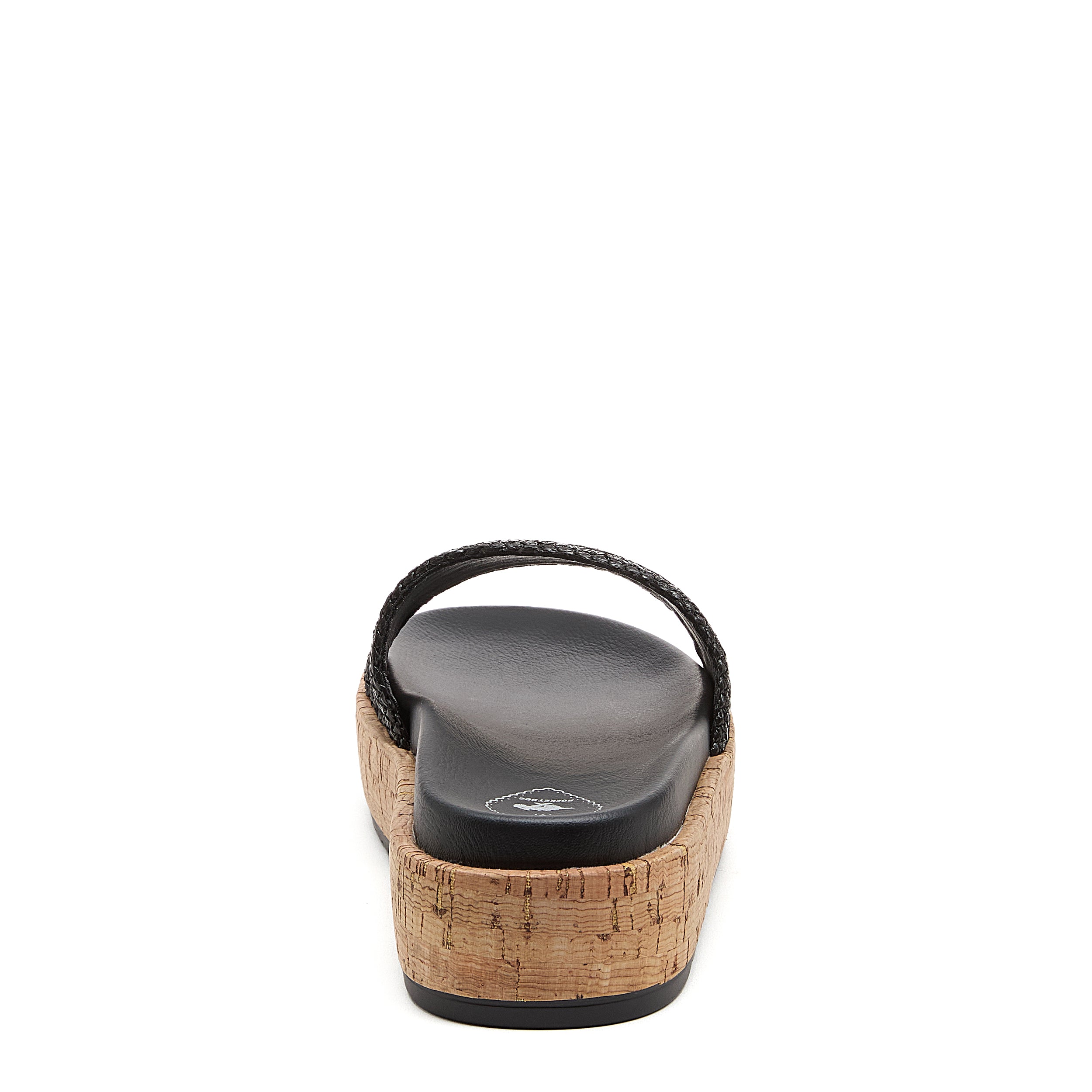 Fay Black Slide Sandals - Image 5
