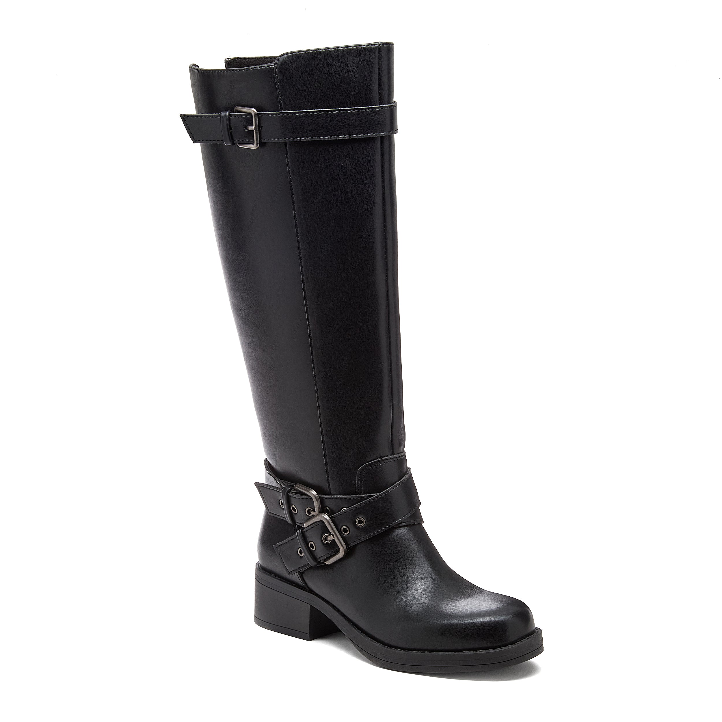 Fillie Black Tall Boots - Image 2