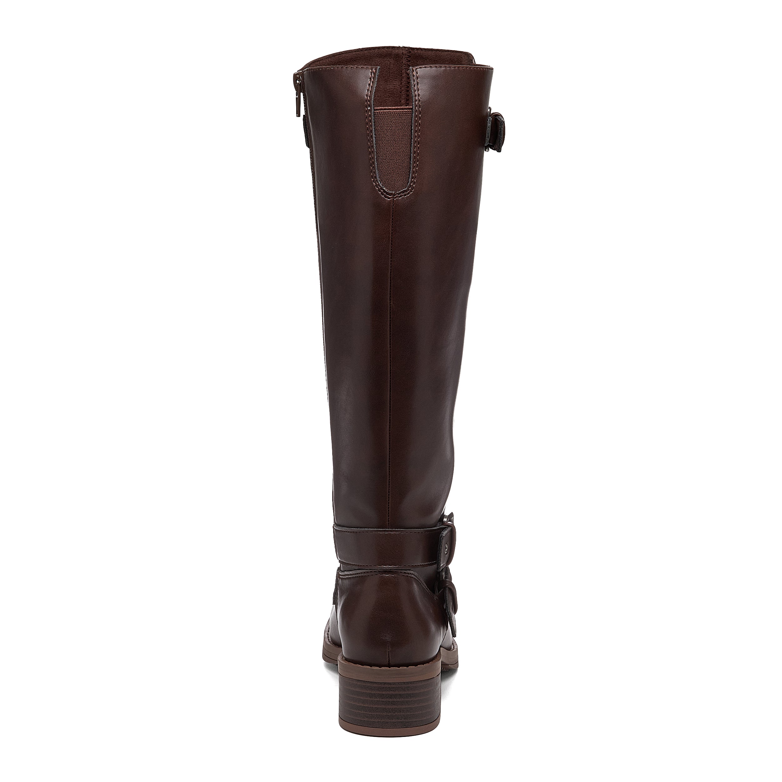 Fillie Dark Brown Tall Boots - Image 5