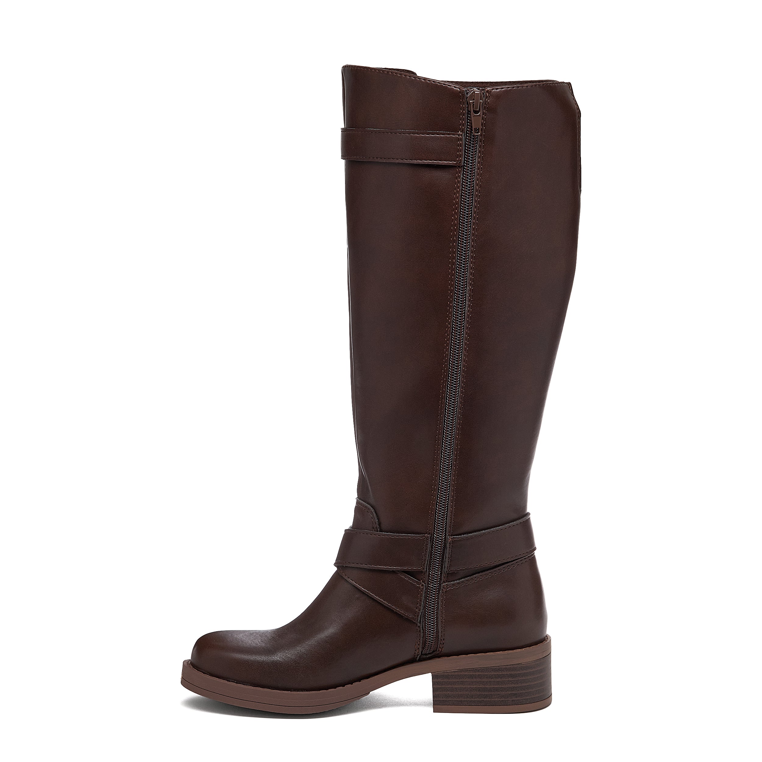 Fillie Dark Brown Tall Boots - Image 6